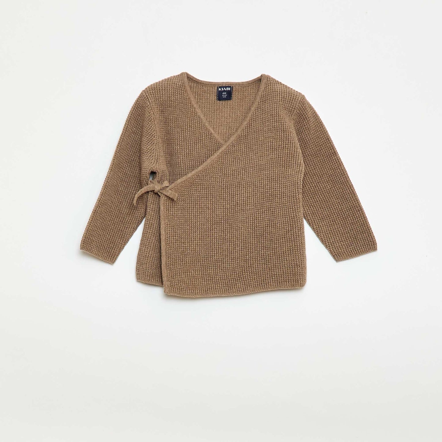 Cardigan Wrap and Knit Legging Set - 2 Piece BEIGE