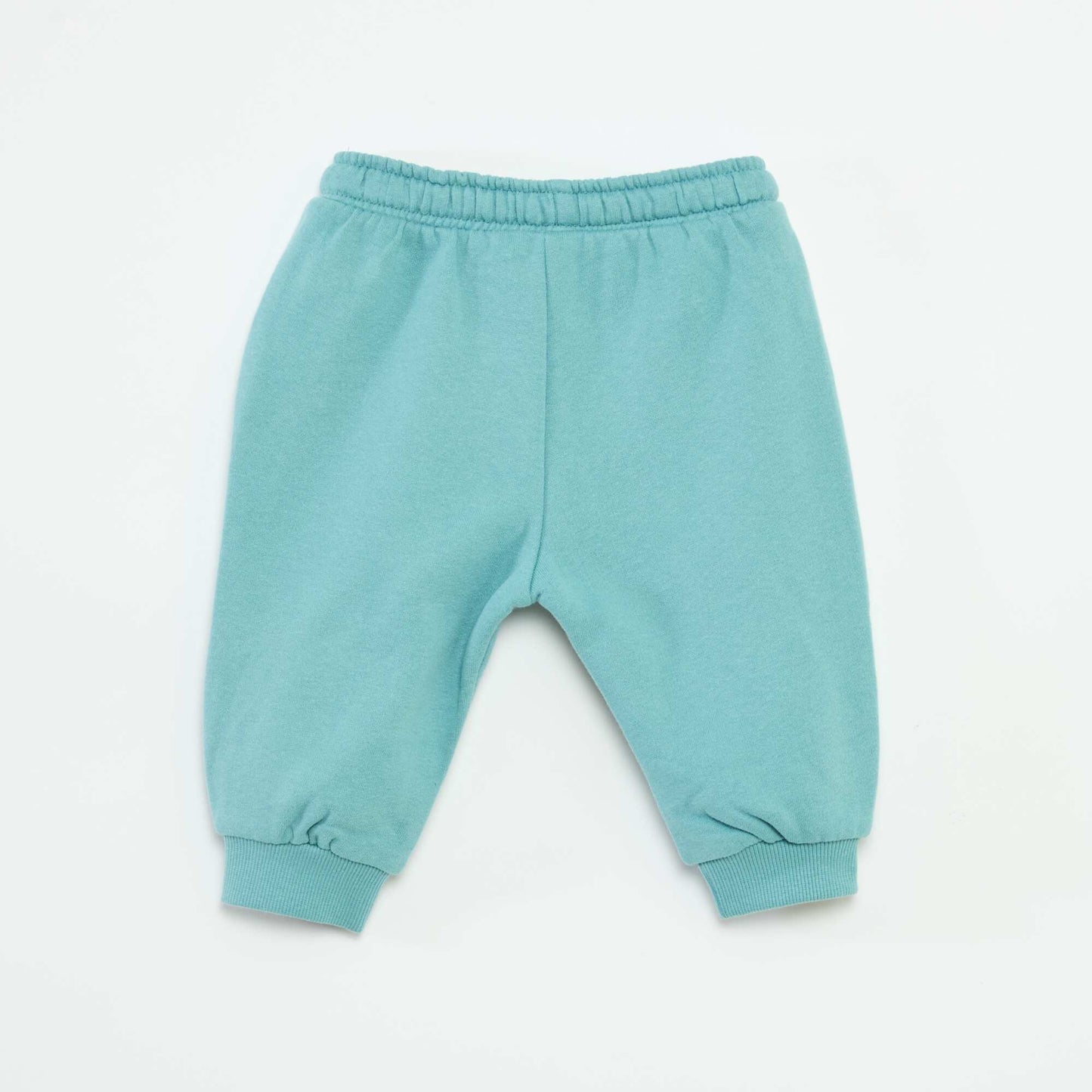 Fleece Joggers with Kangaroo Pocket and Novelty Ears BLUE