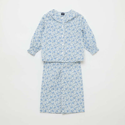 Poplin Pajamas - 2-Piece Set BEIGE