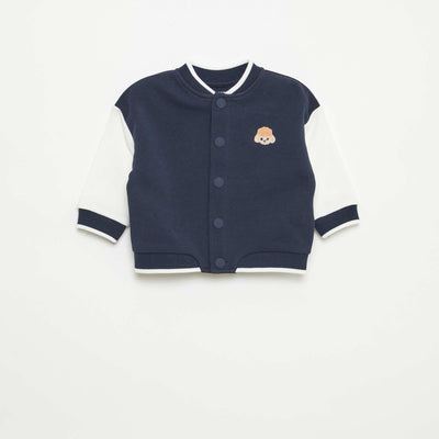 American Campus Style Cardigan BLUE