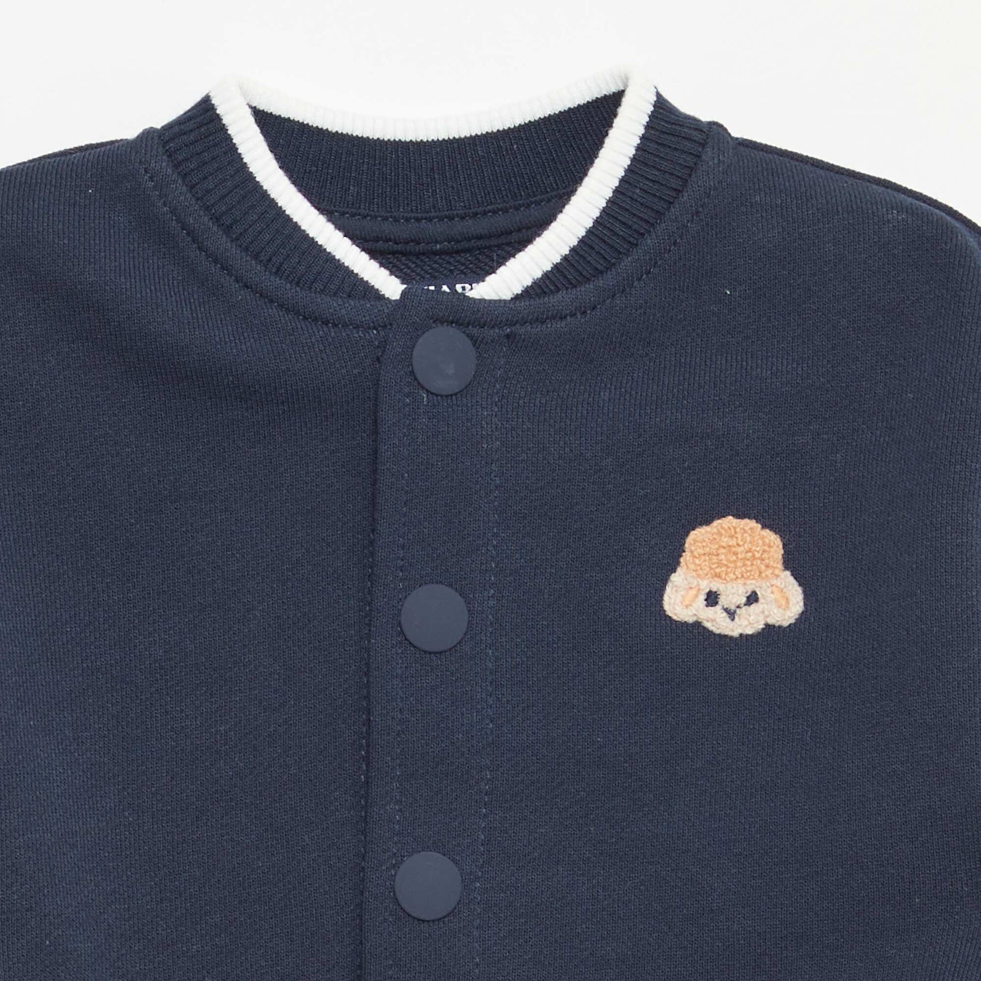 American Campus Style Cardigan BLUE