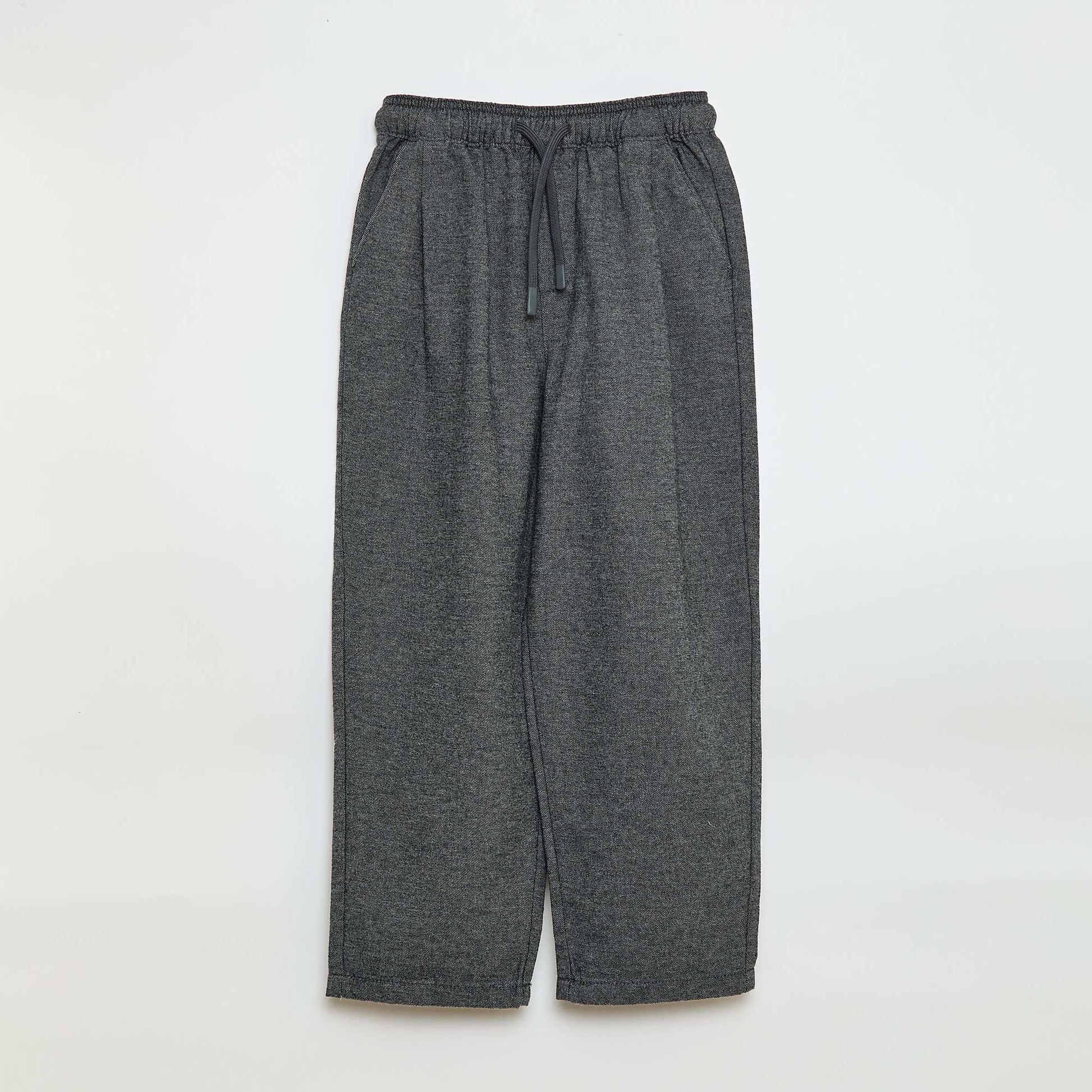 Flannel Jogger Pants GREY