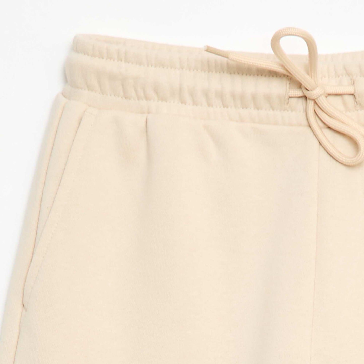 Two-Tone Joggers BEIGE