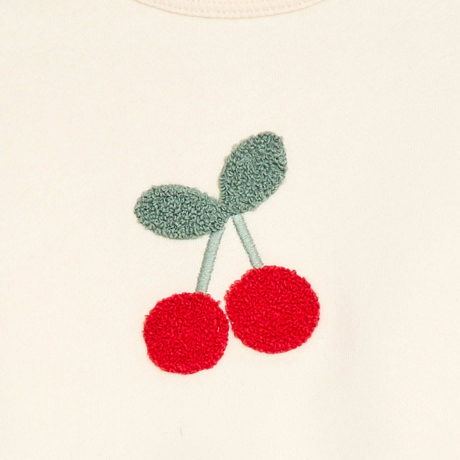 Sweatshirt and patterned jogging set WHITE