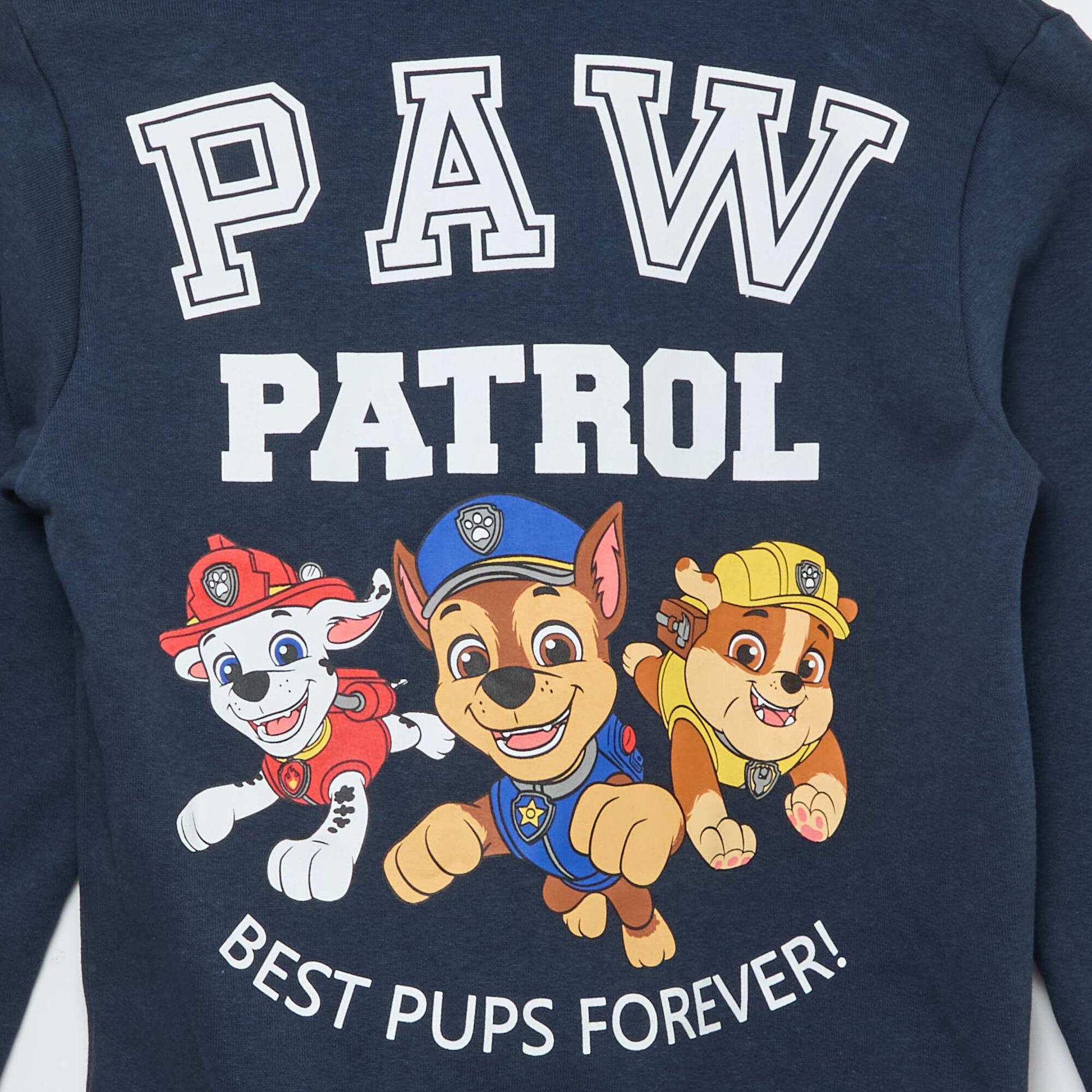 Pat' Patrouille' Fleece Hoodie BLUE