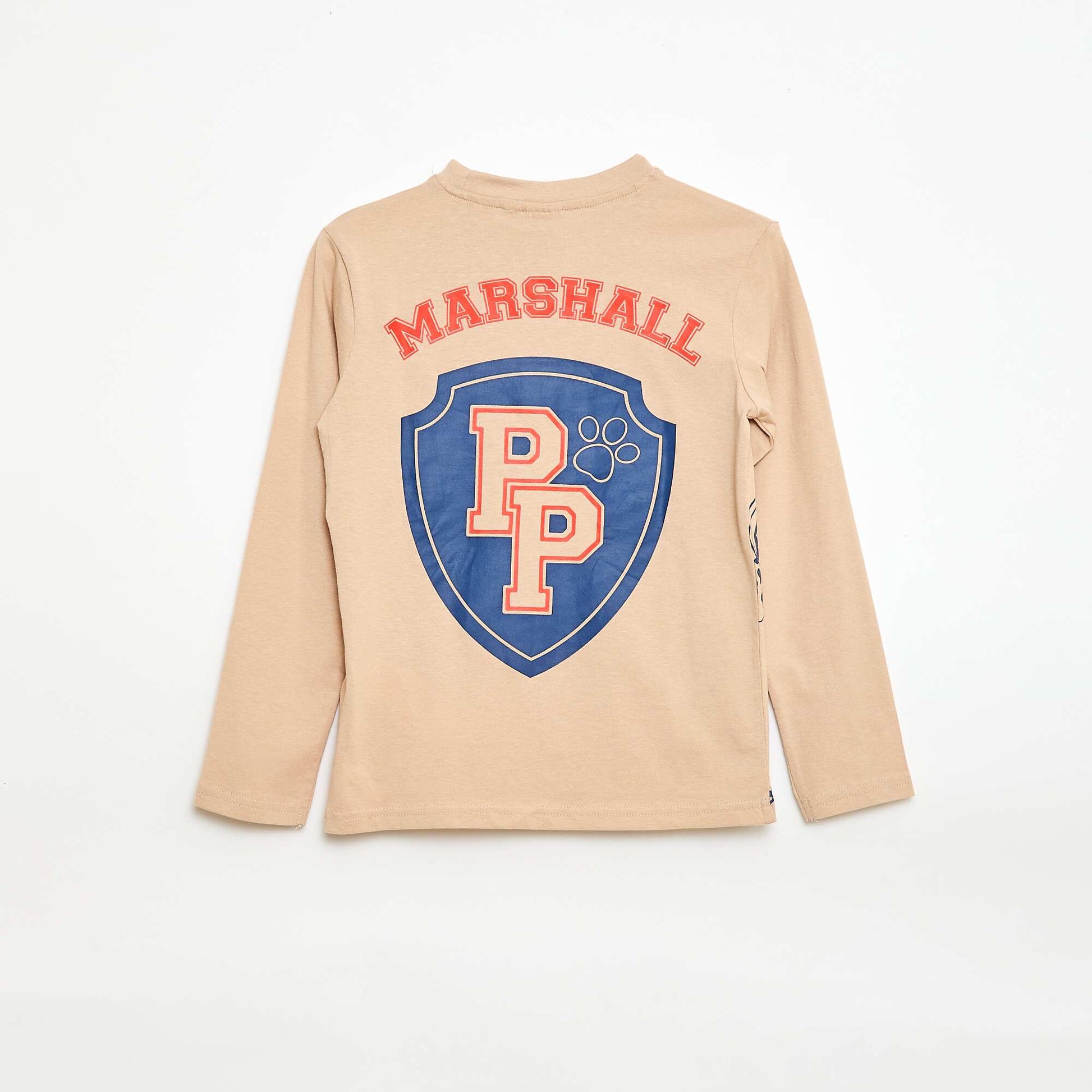 Patrol Paw Long-Sleeve T-shirt BEIGE