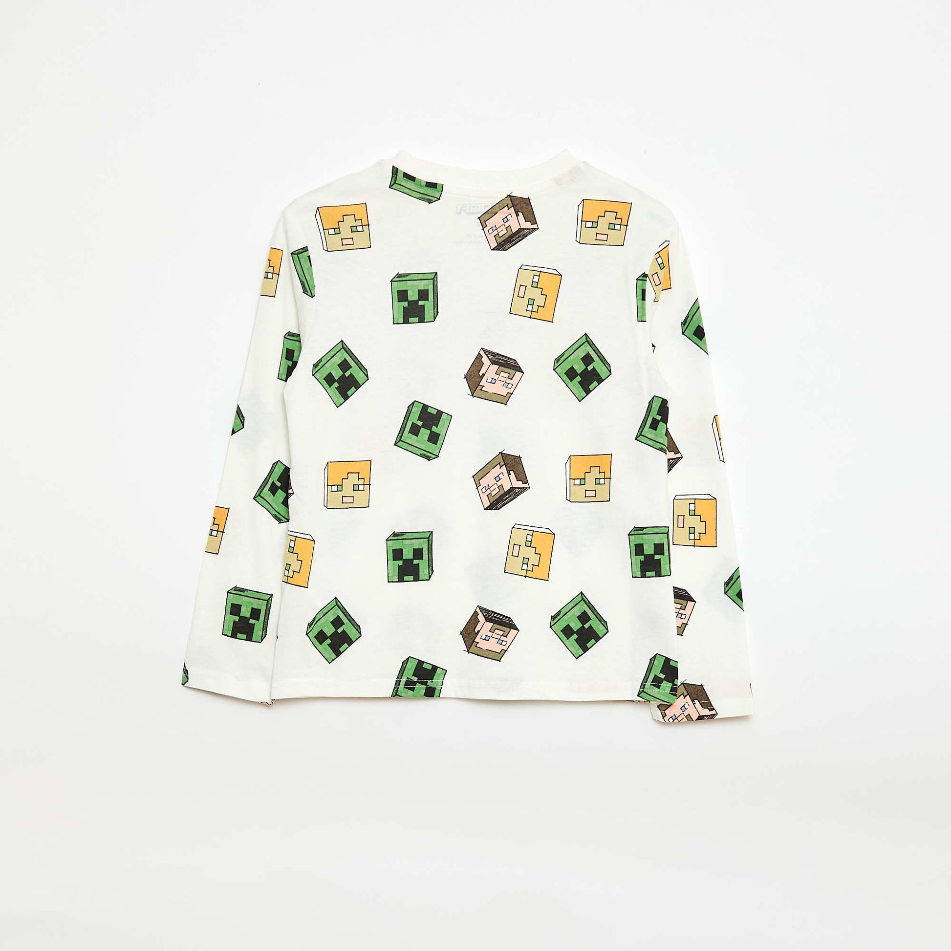 Minecraft' printed T-shirt WHITE