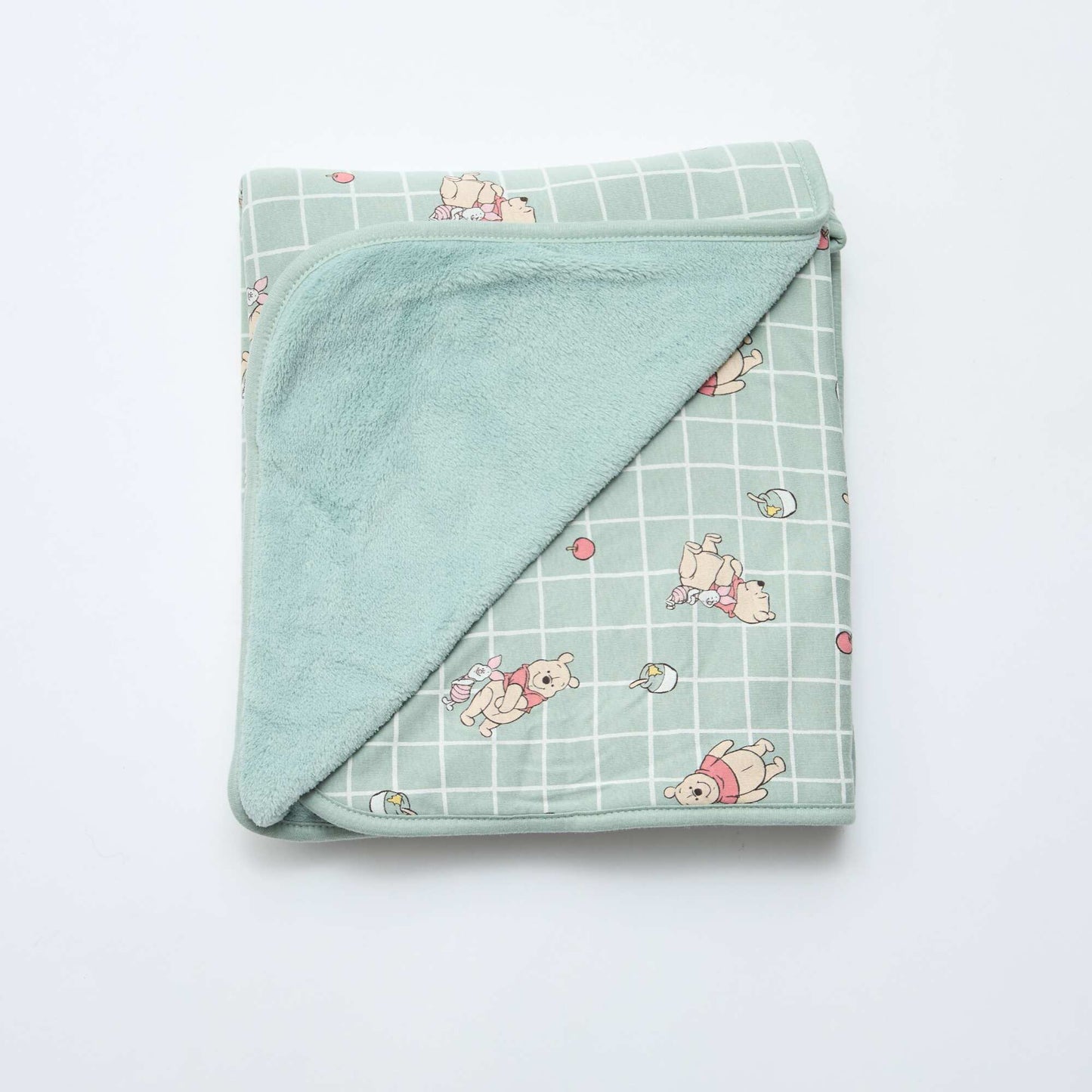 Winnie' Fleece Blanket GREEN