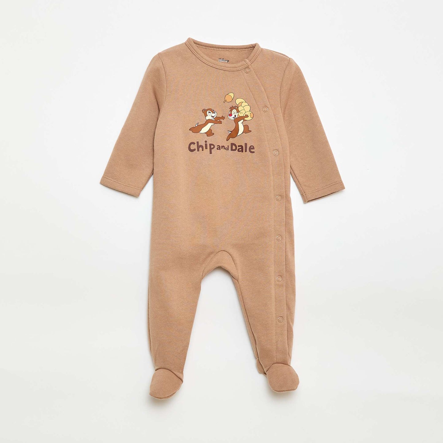 'Chip & Dale' Crossover Sleepsuit WHITE