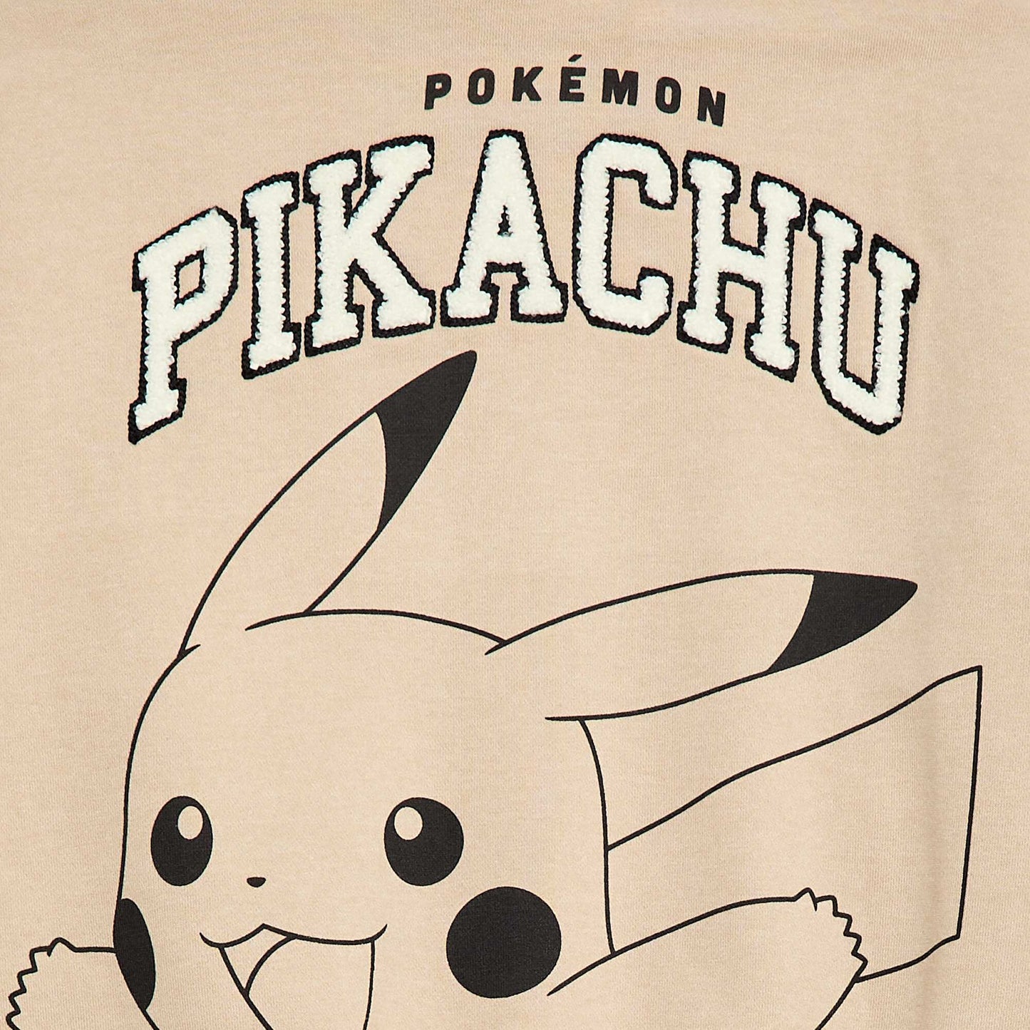 Pikachu 'Pokémon' American Style Jacket BEIGE