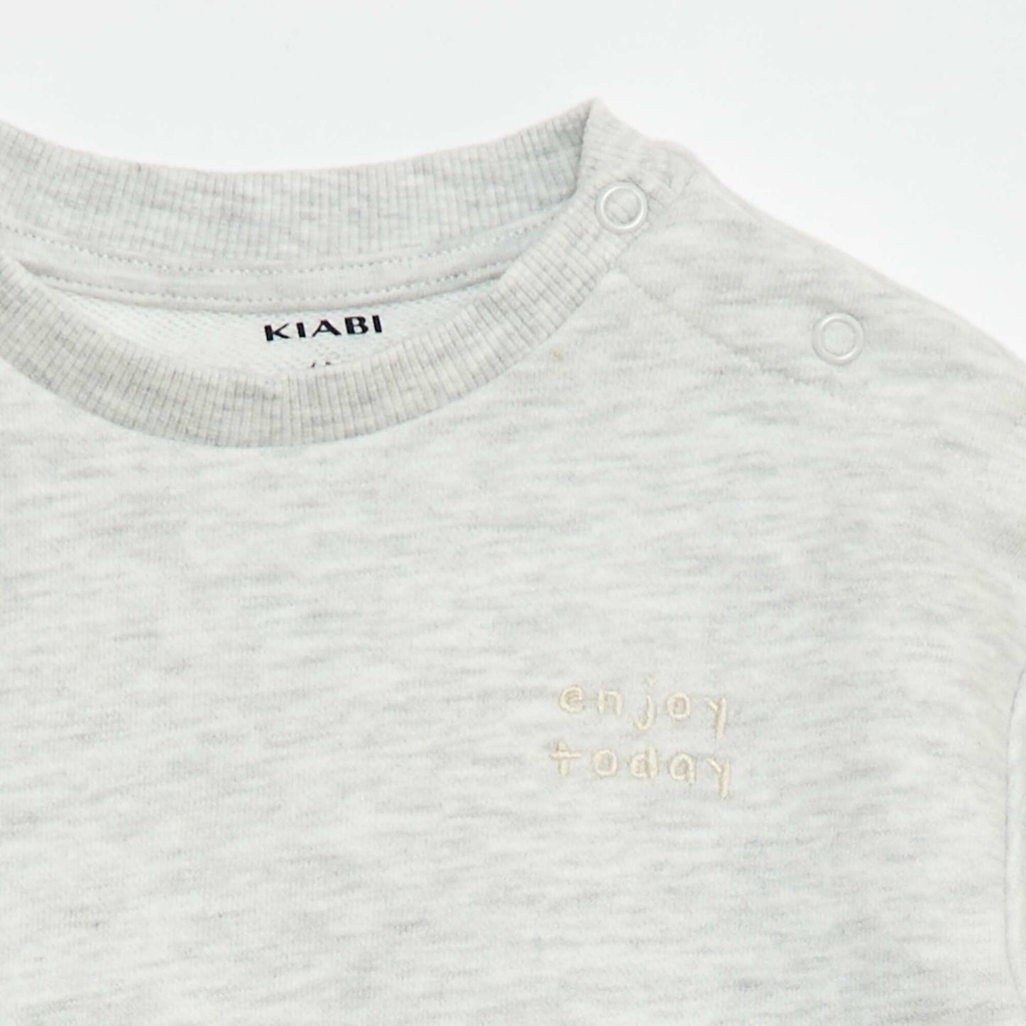 Marled French Terry Sweatshirt GREY