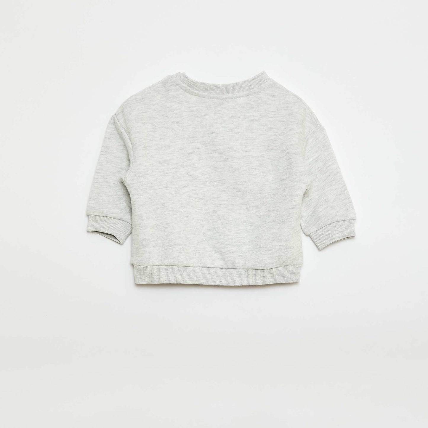 Marled French Terry Sweatshirt GREY