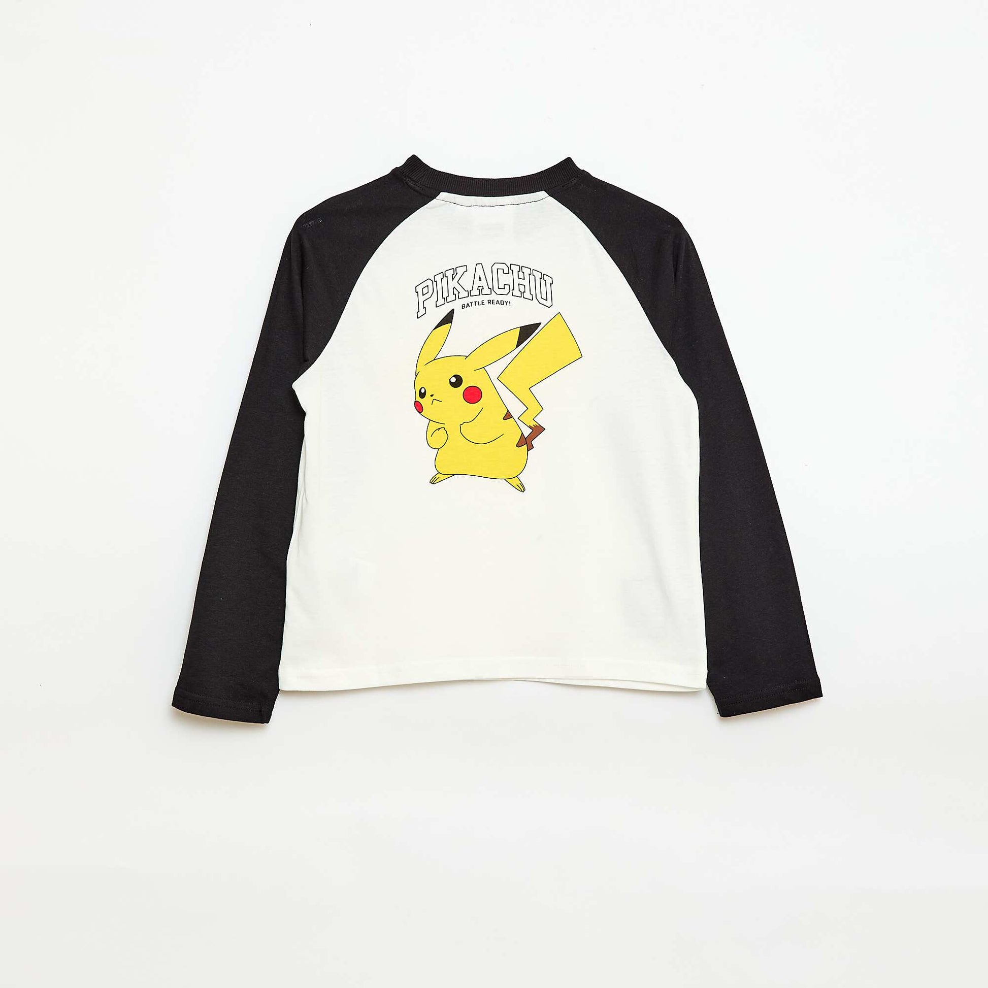Long-sleeved 'Pokémon' T-shirt WHITE
