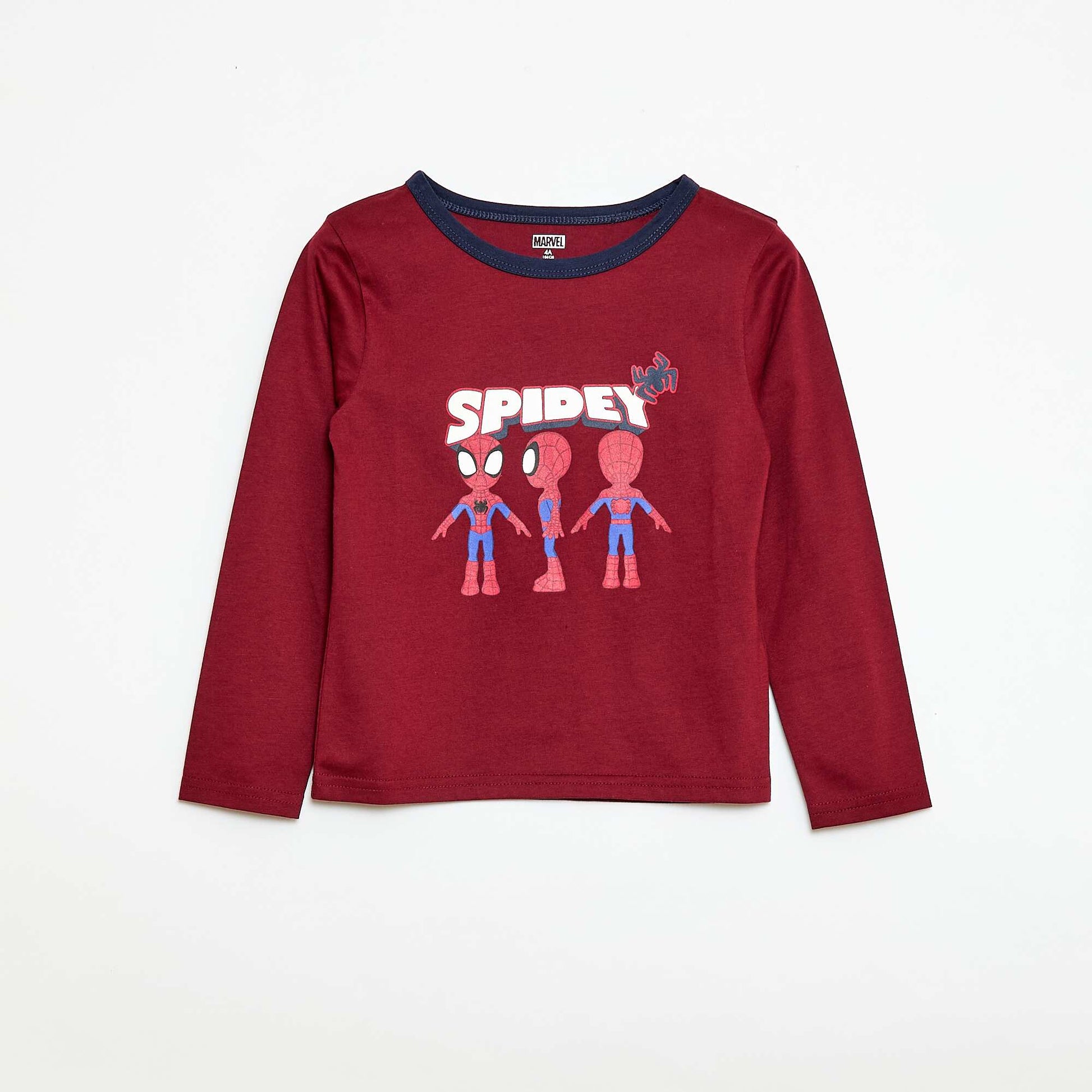 Marvel Printed Long Pyjamas RED