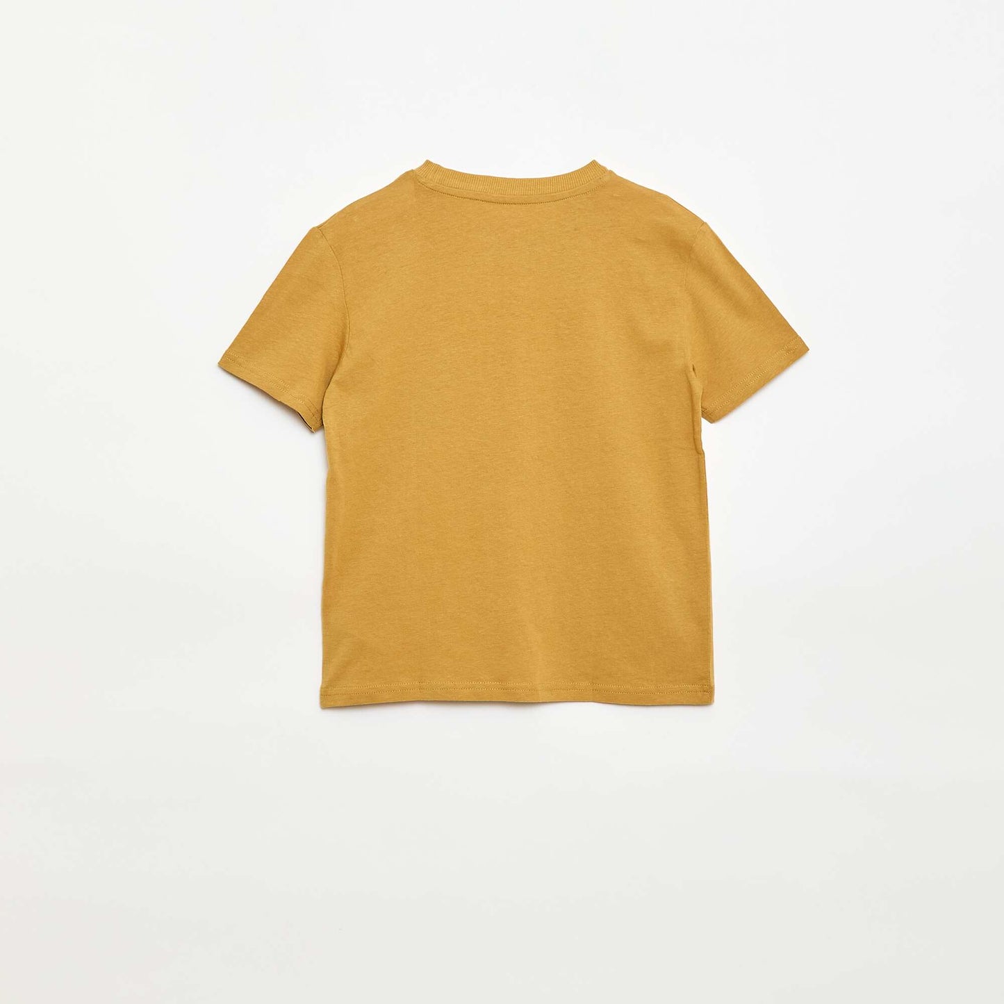 Printed Short-Sleeve T-Shirt YELLOW
