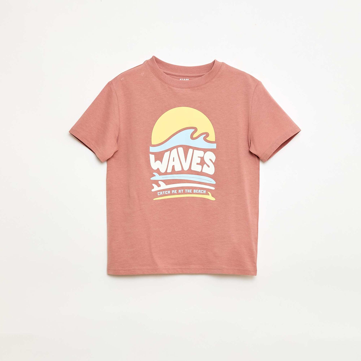 Printed Short-Sleeve T-Shirt PINK