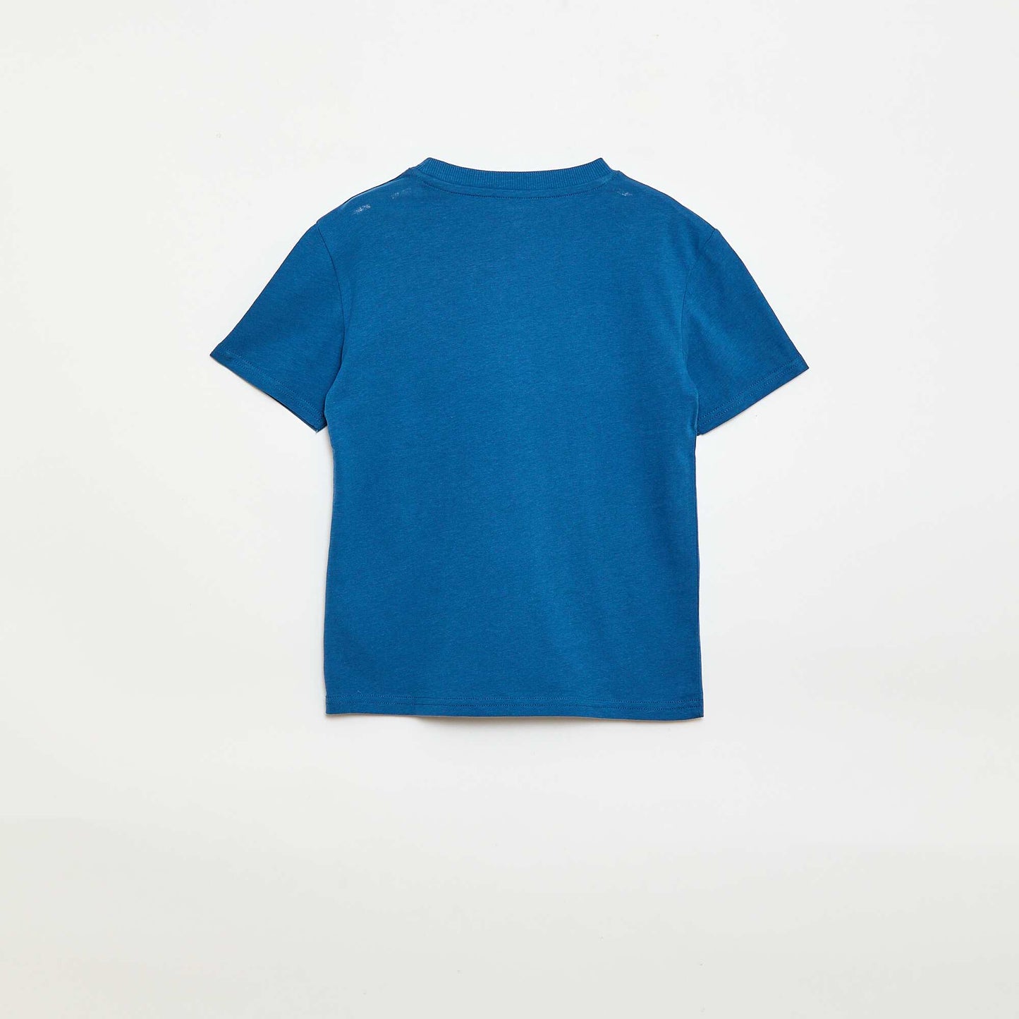 Printed Short-Sleeved T-Shirt BLUE