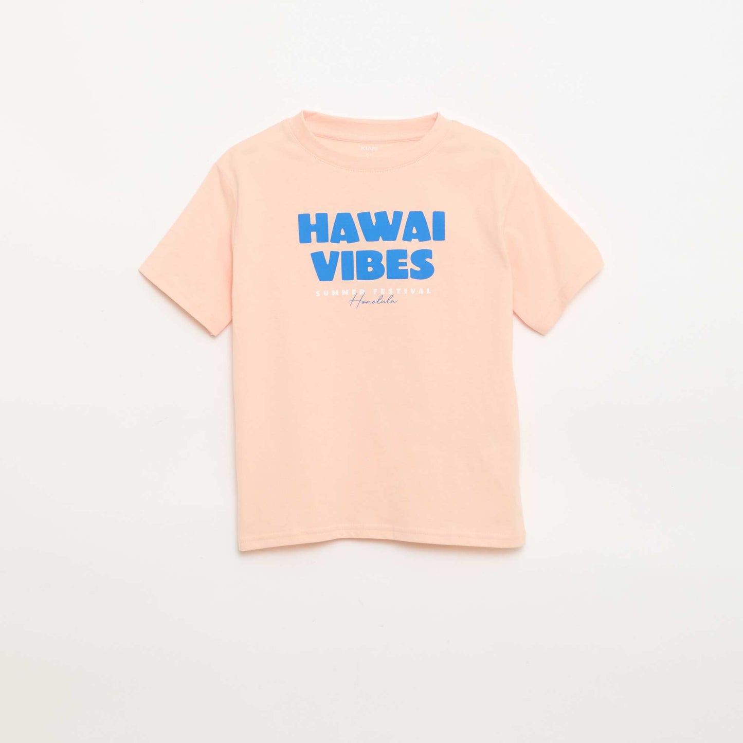 Printed Short-Sleeve T-Shirt ORANGE