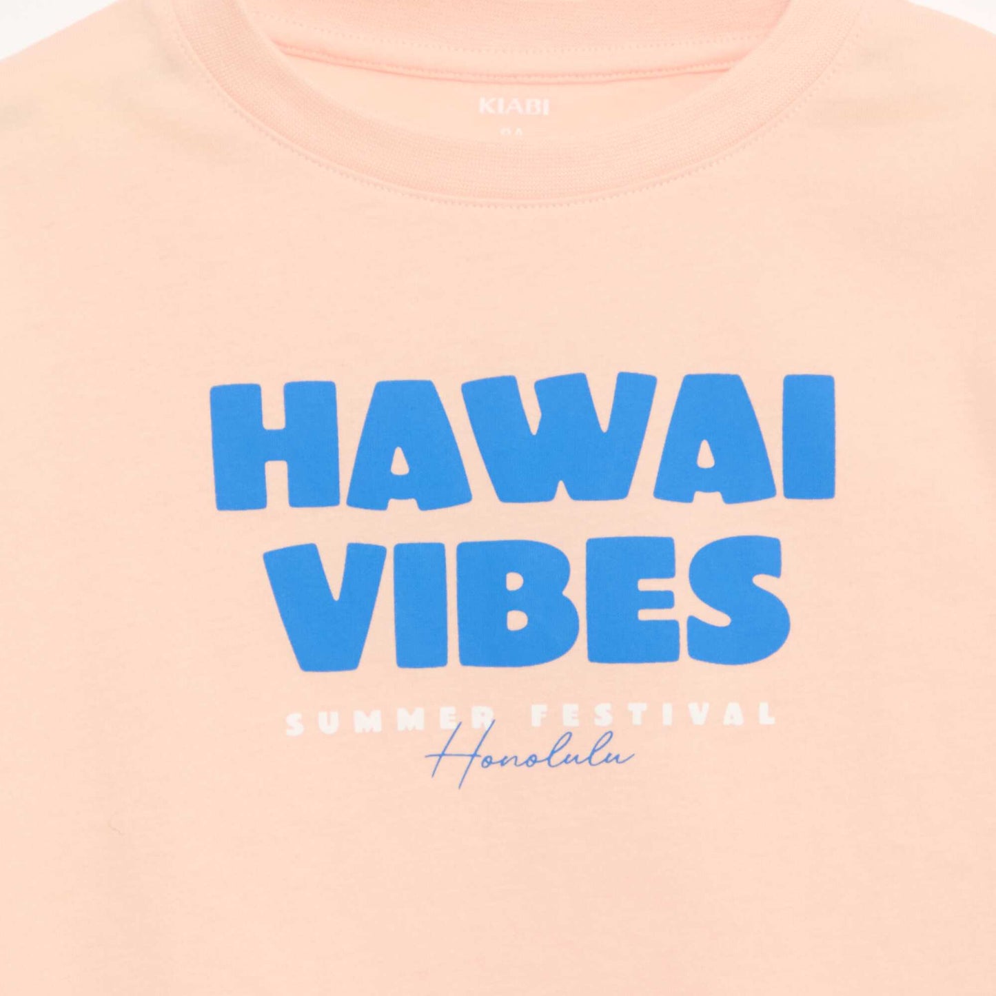 Printed Short-Sleeve T-Shirt ORANGE
