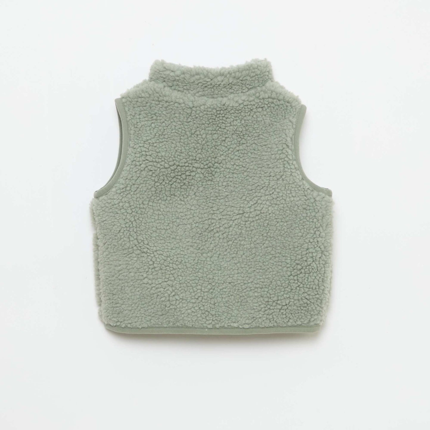 Sleeveless Fleece Vest GREEN