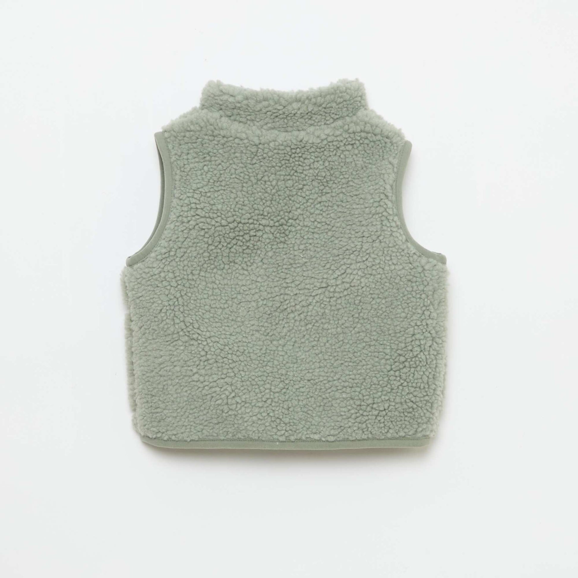 Sleeveless Fleece Vest GREEN