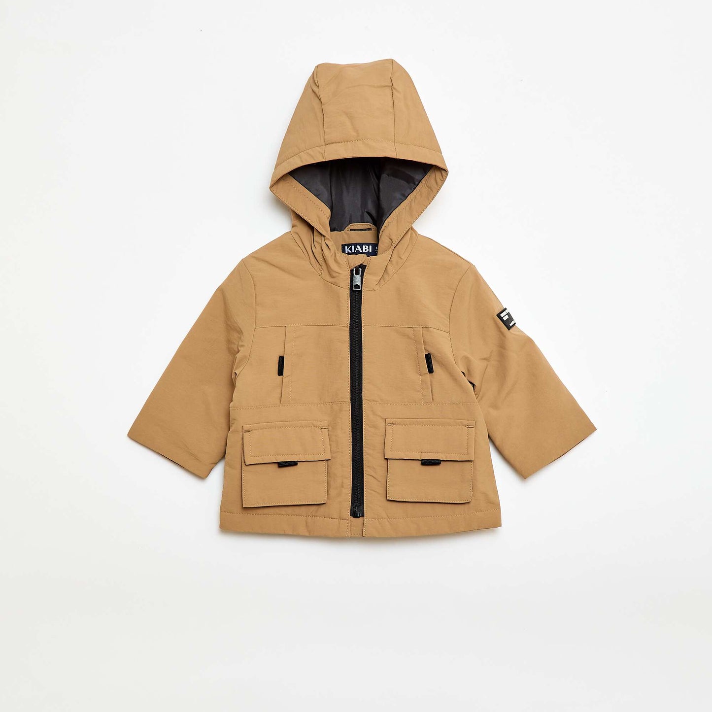 Lightweight Hooded Parka BEIGE