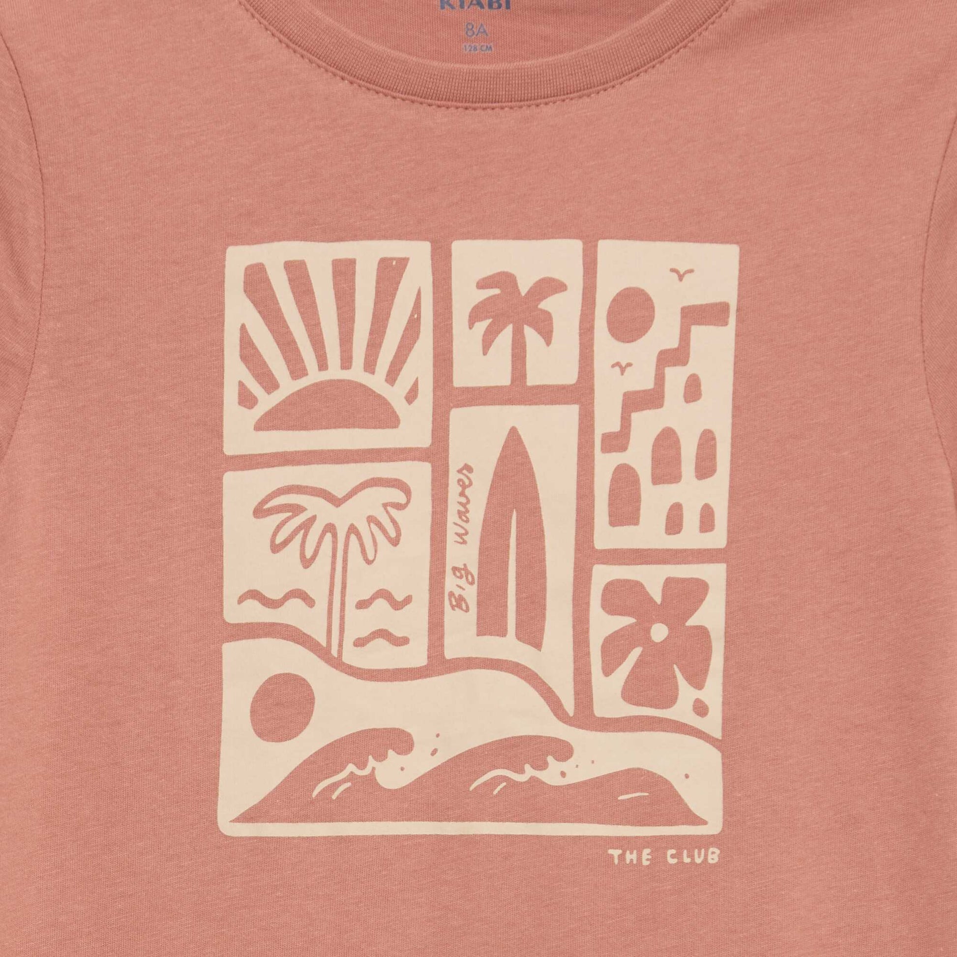 Printed Message T-Shirt RED