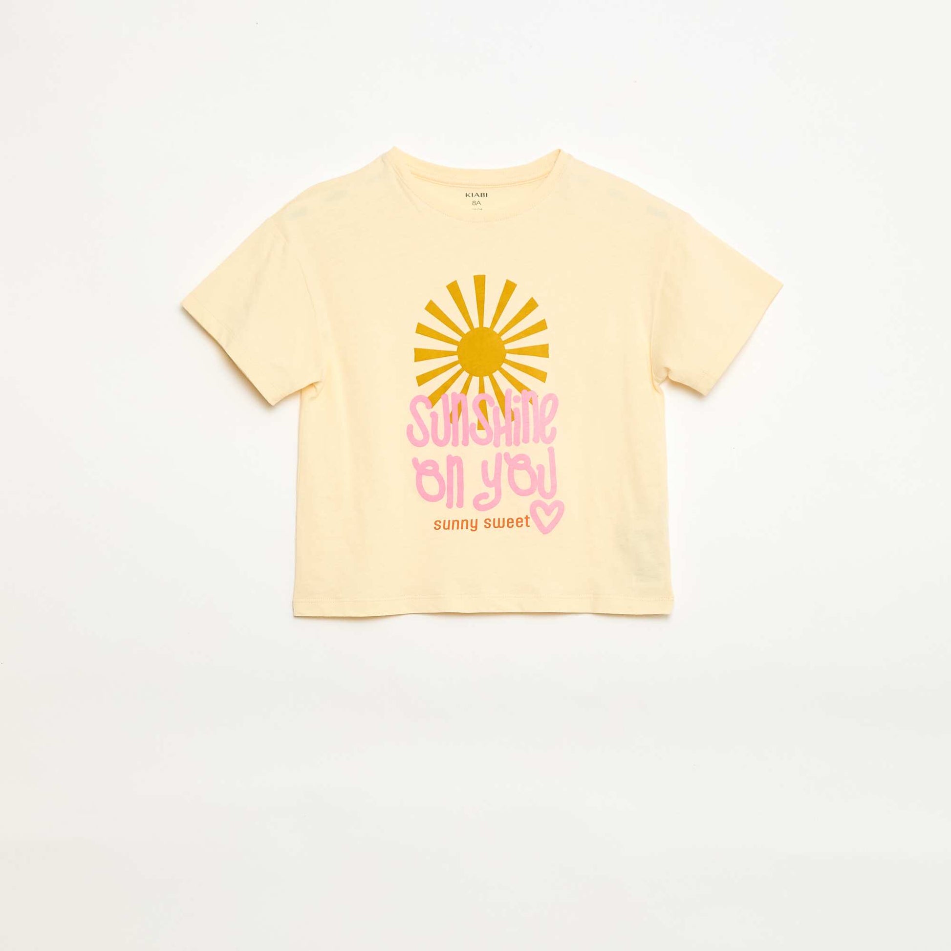 Fantasy Print T-Shirt YELLOW
