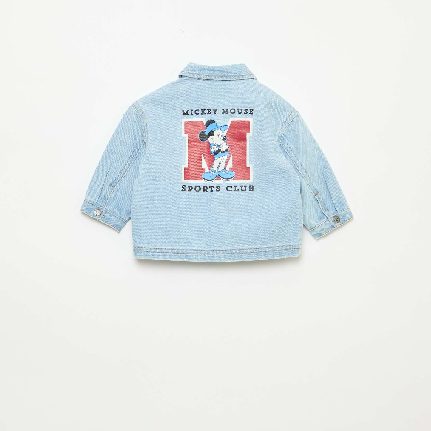 Printed 'Disney' Denim Jacket BLUE