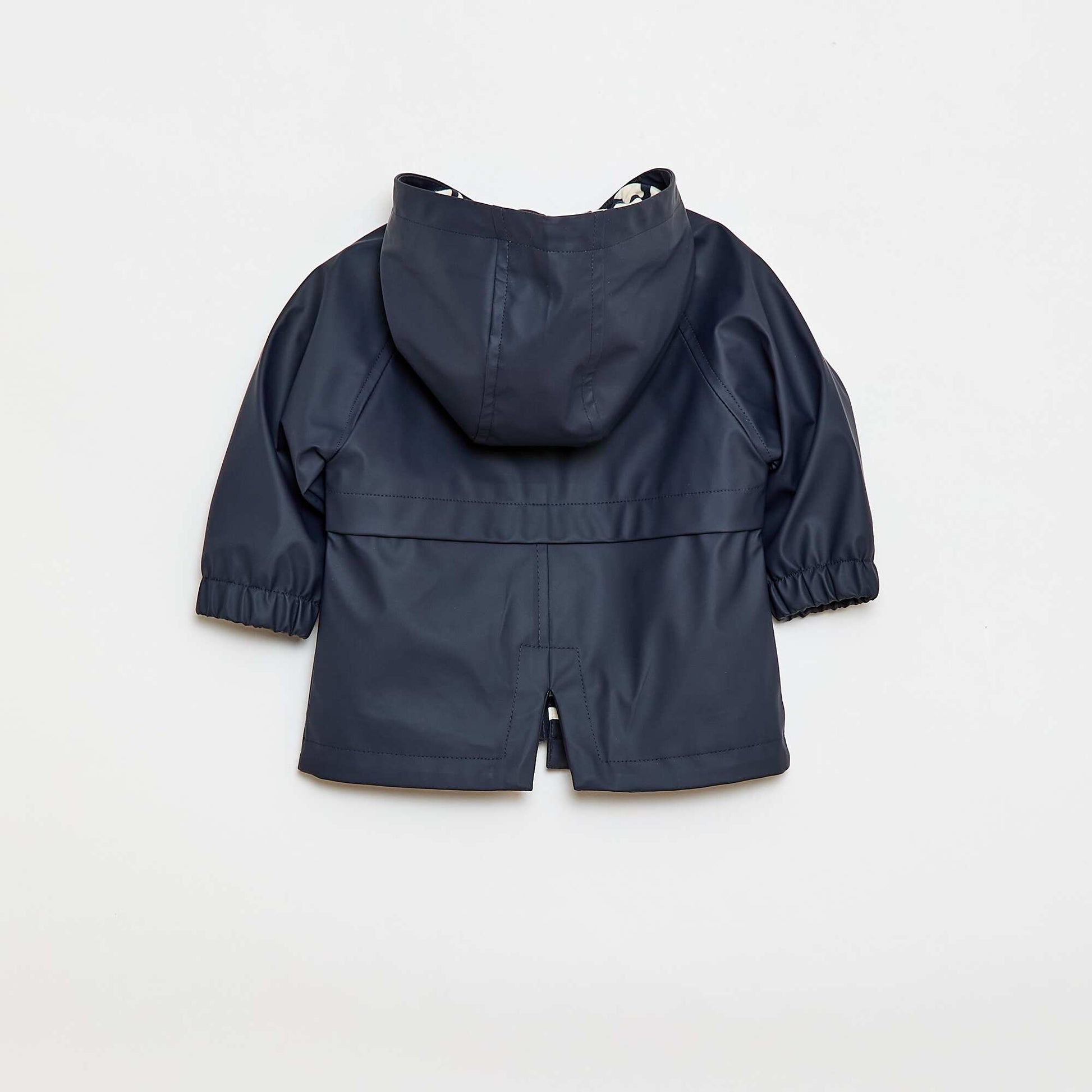 Water-Repellent Hooded Parka BLUE