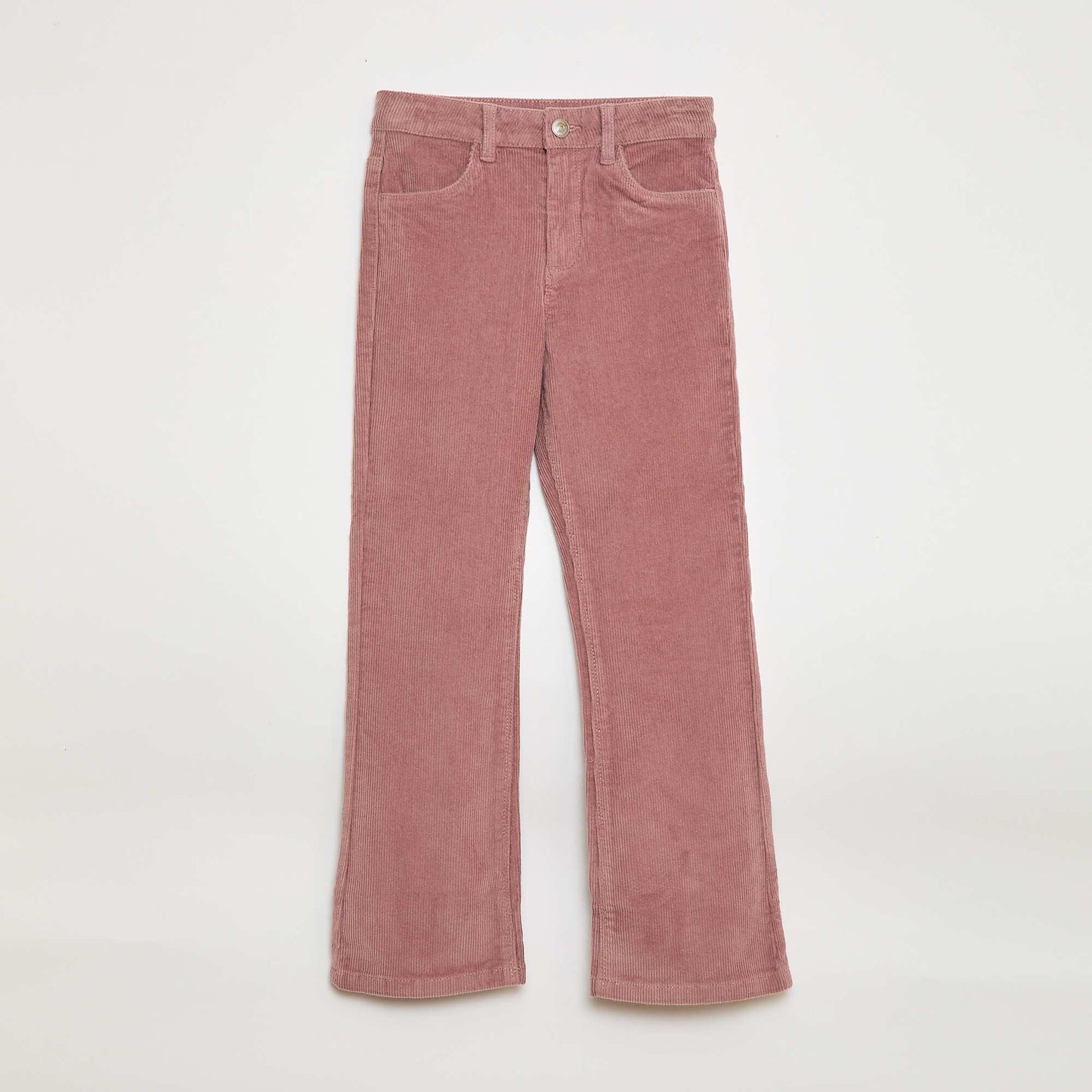 Flare Velvet Trousers PINK