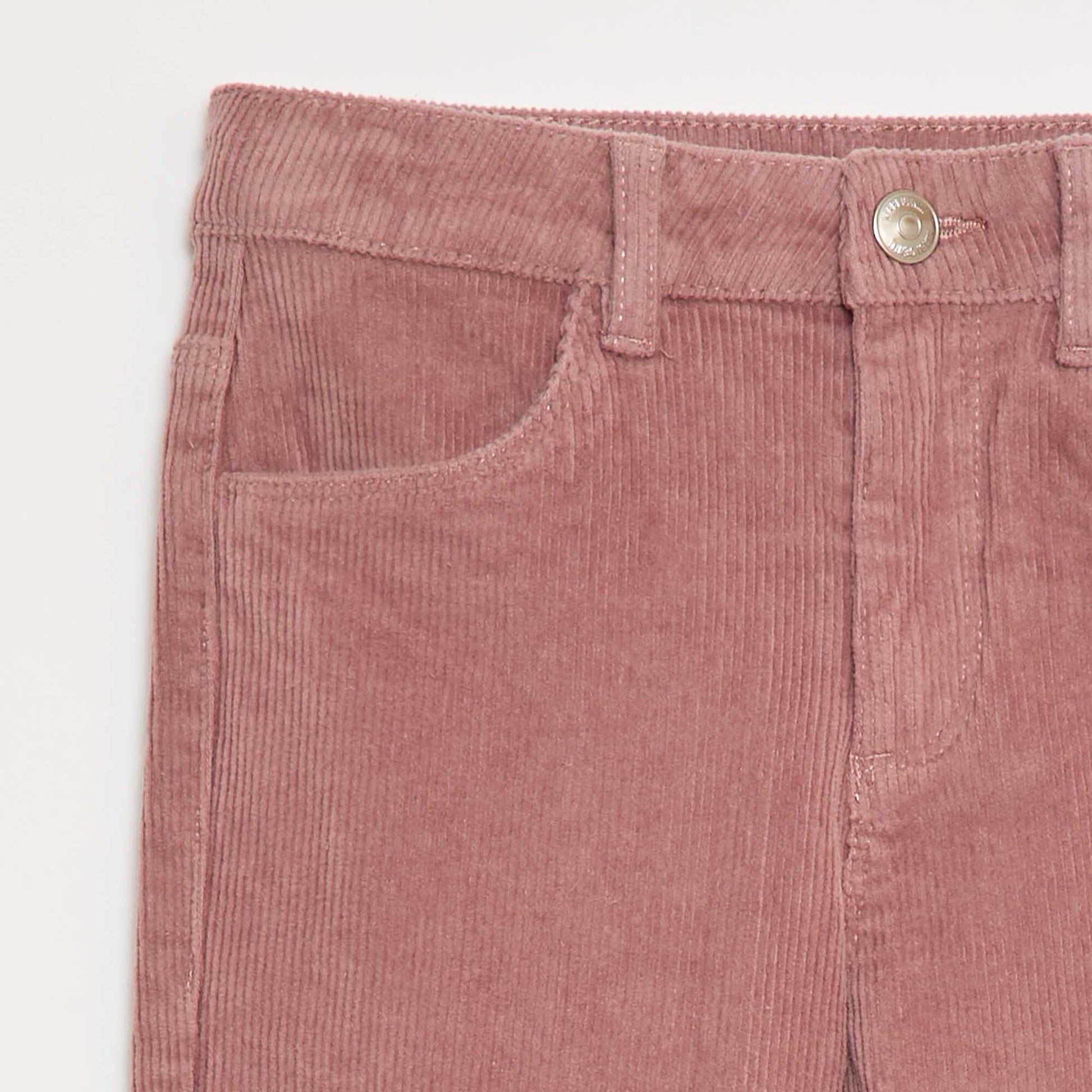 Flare Velvet Trousers PINK