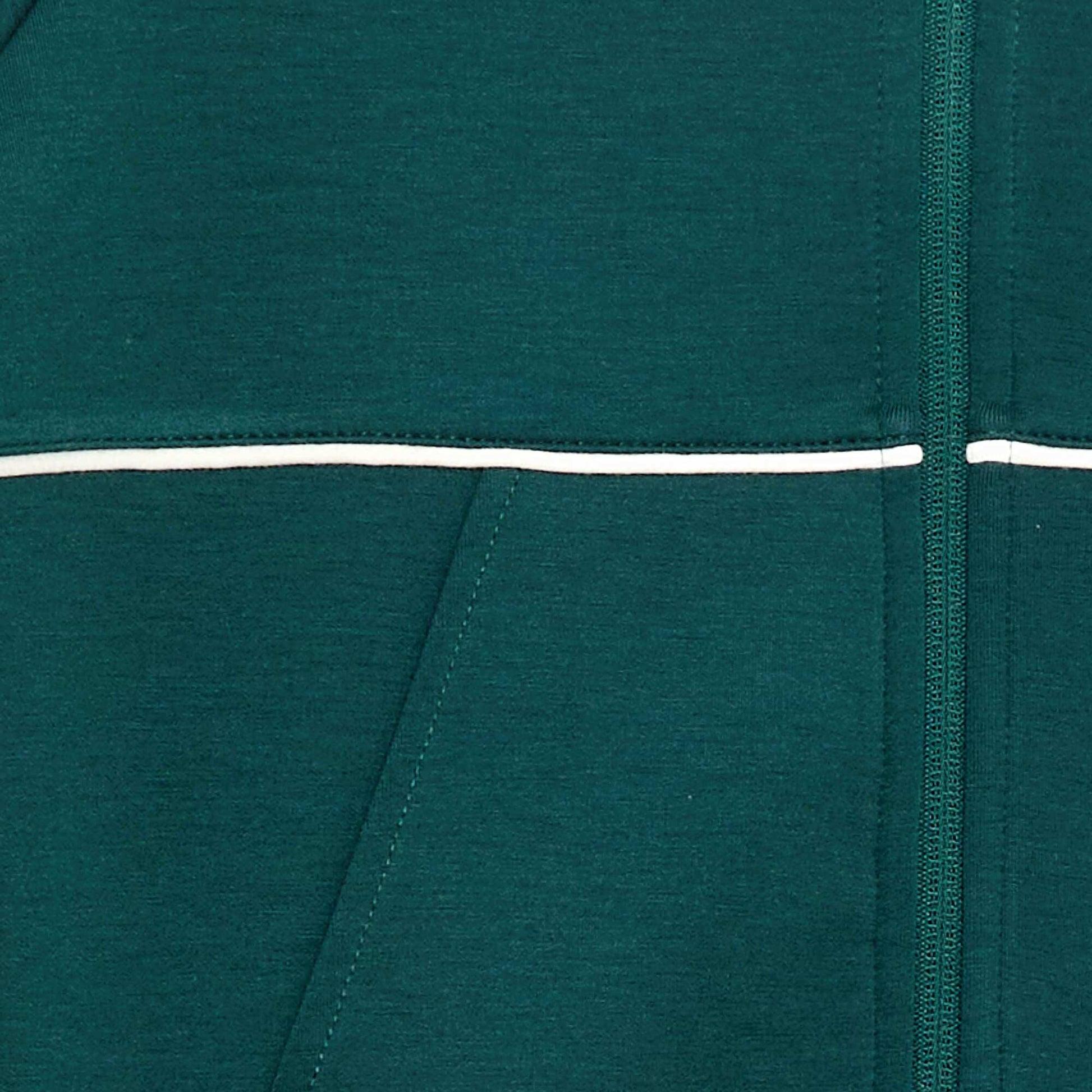 Sweatshirt with Zip Opening GREEN