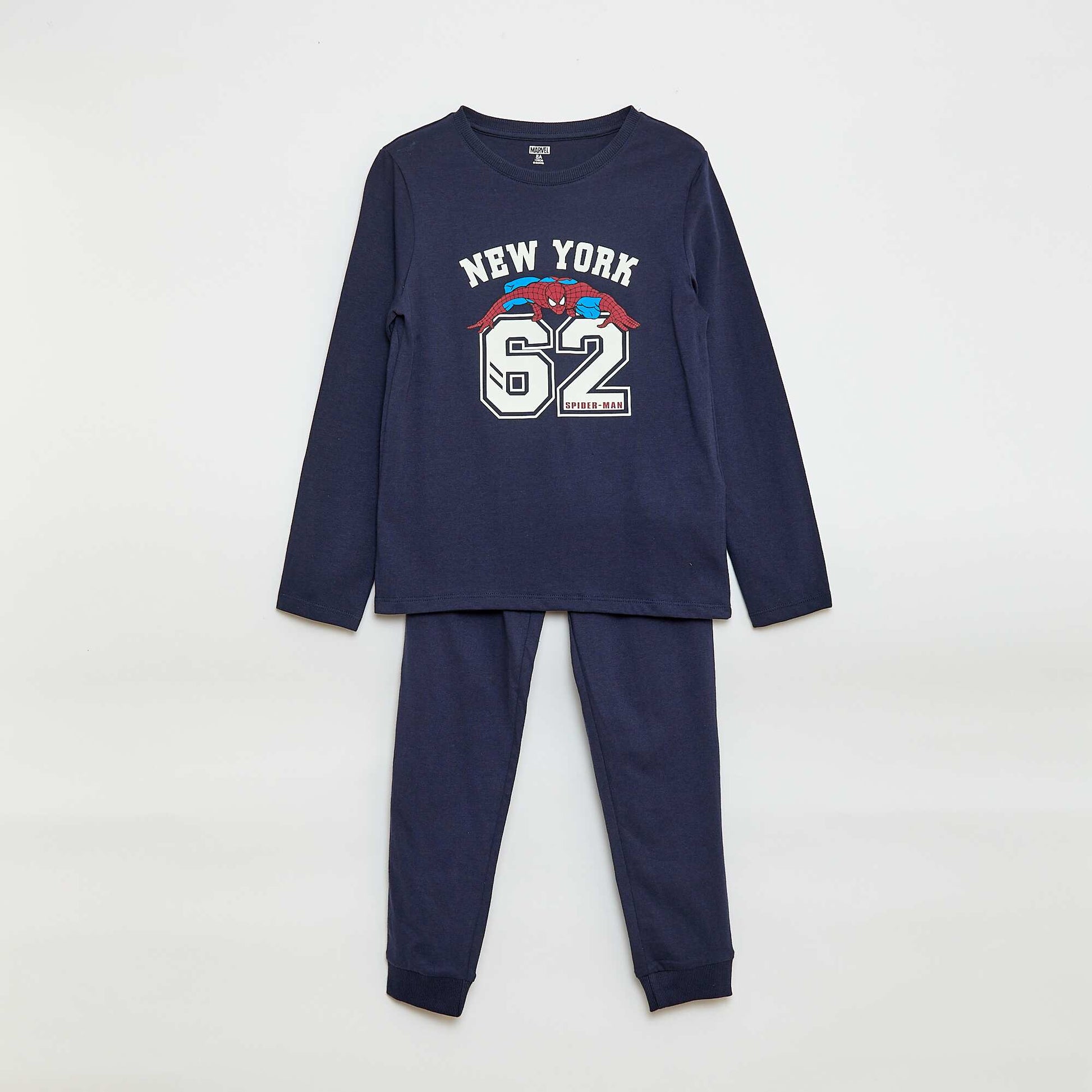 Marvel 'Spider-Man' Long Pajama Set - 2 Piece BLUE