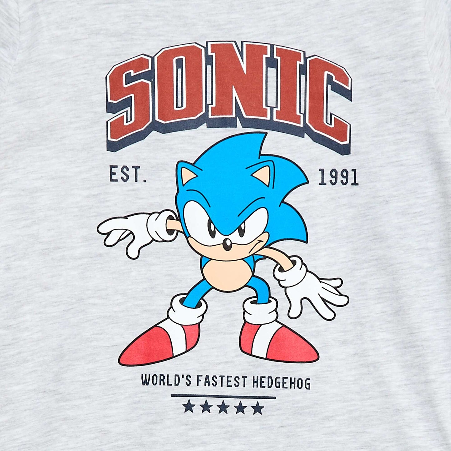 Sonic Long Pyjama Set - 2 pieces BLUE