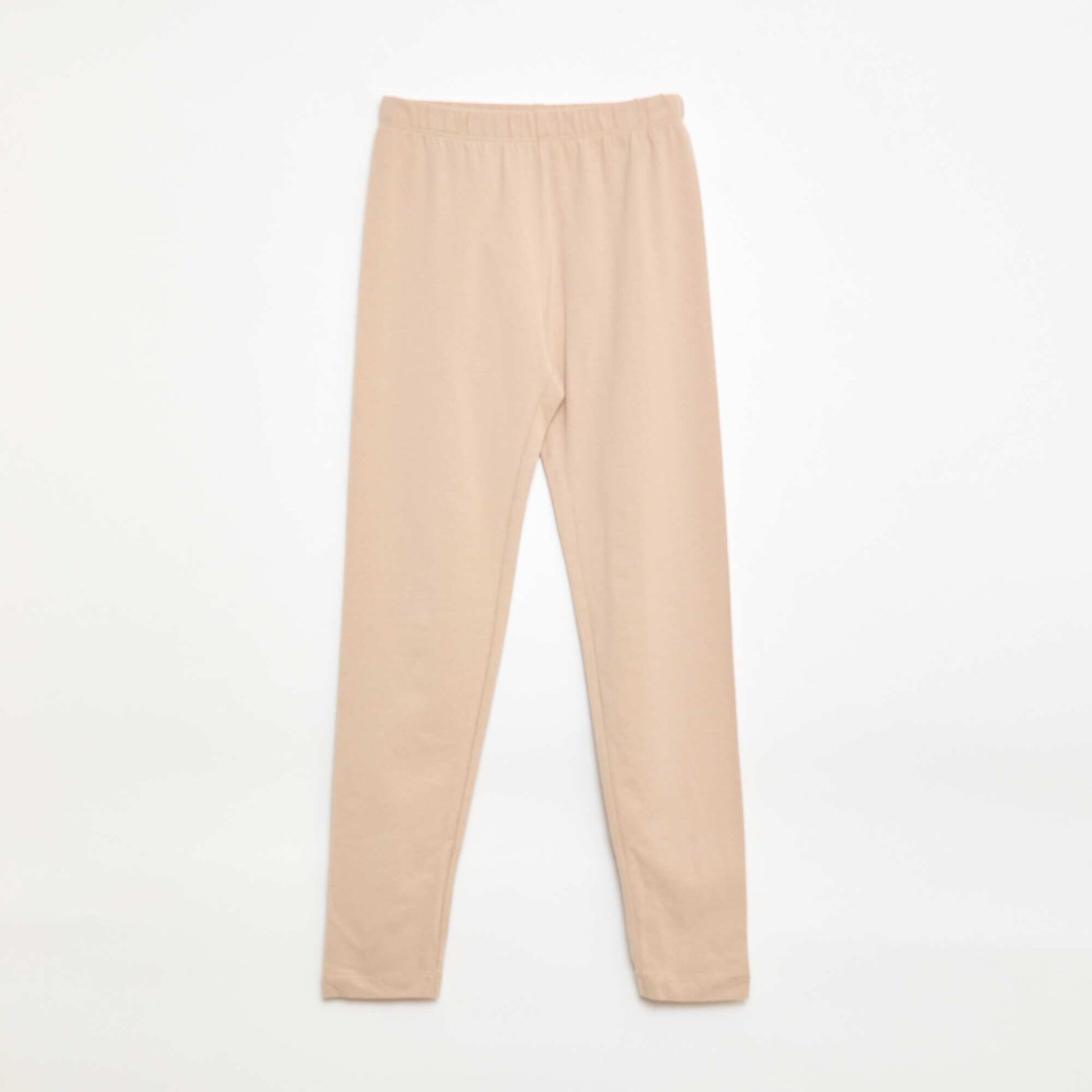 2-Pack of Long Leggings BEIGE