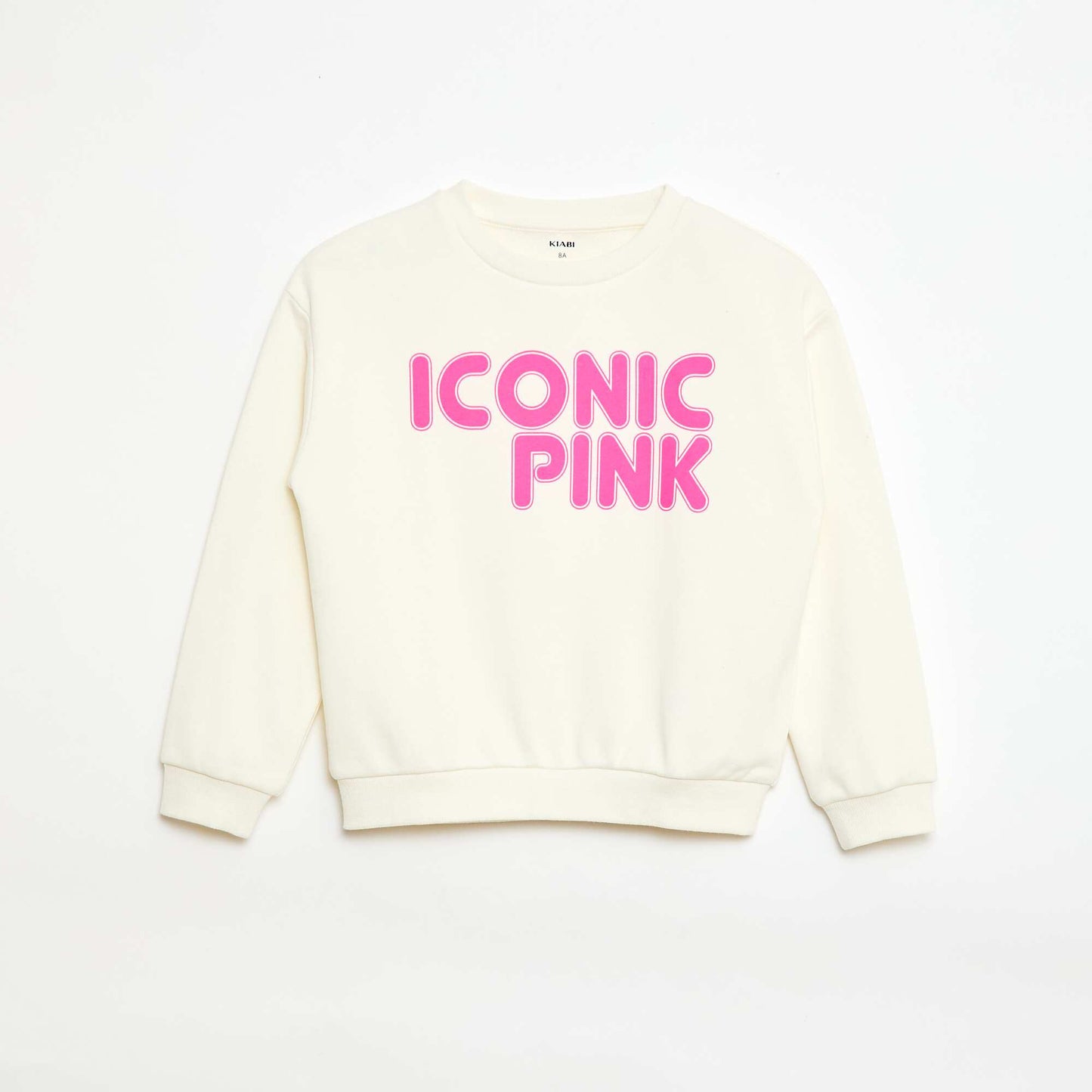 Lightweight Fleece Sweatshirt WHITE