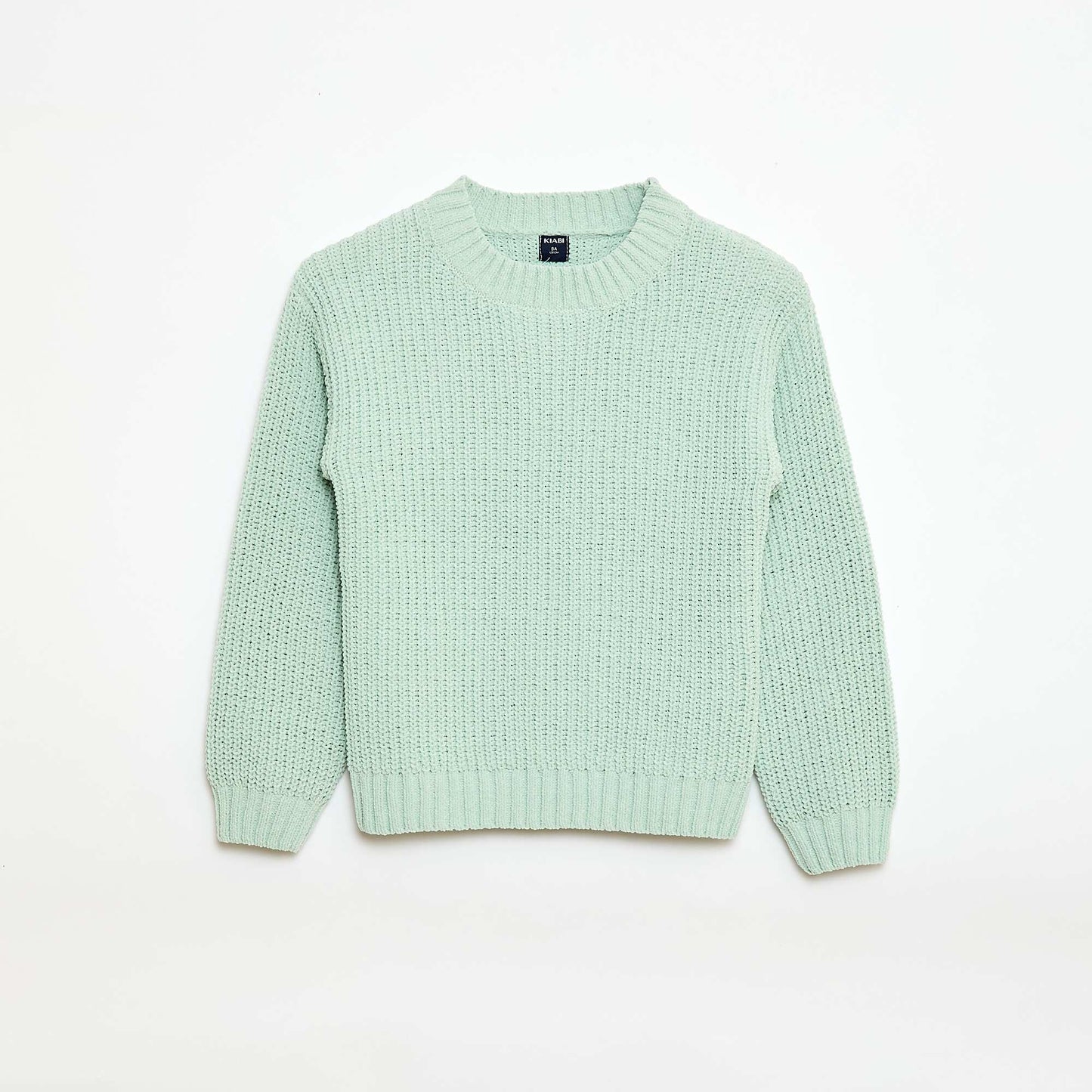 Chenille Knit Sweater BLUE