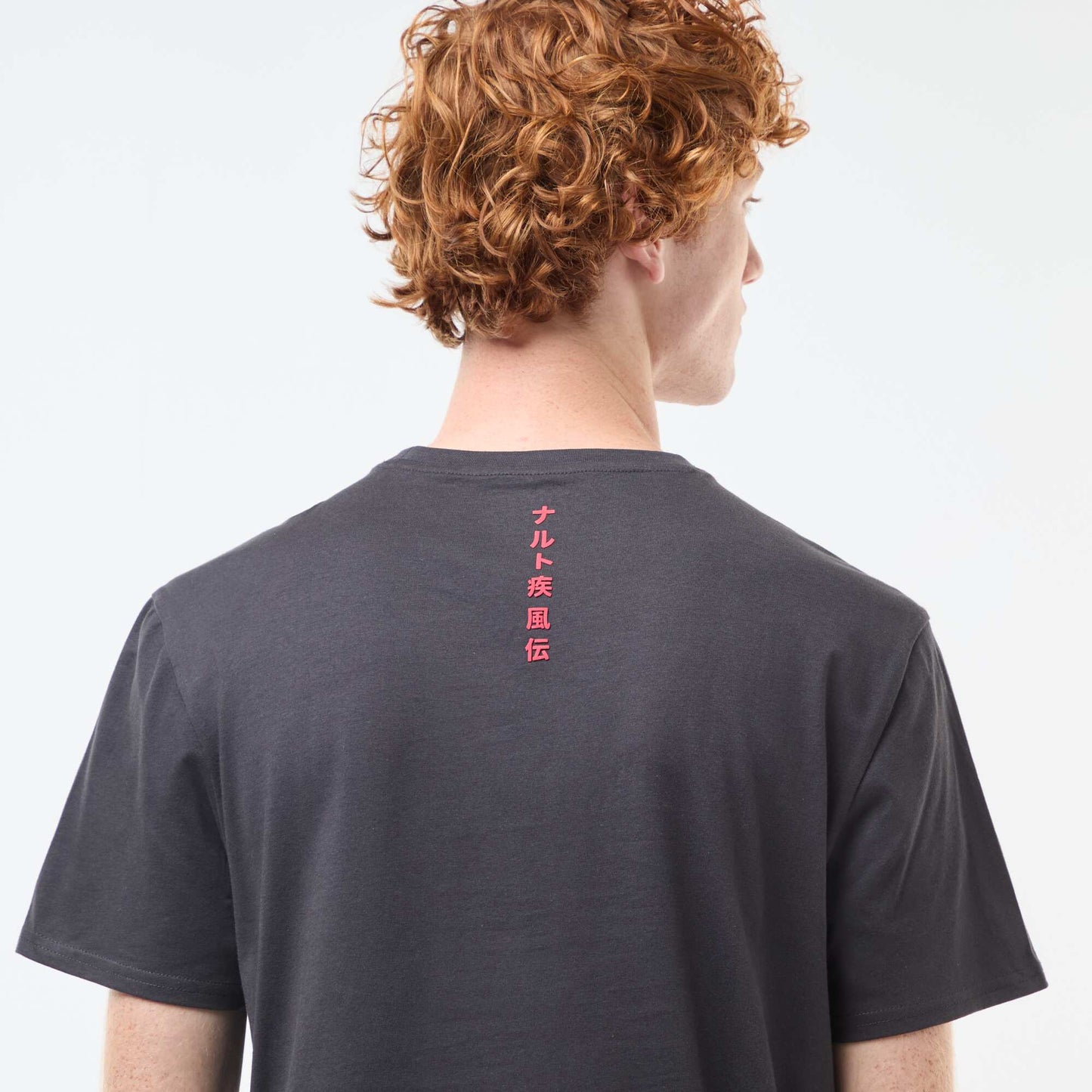 Naruto Print T-Shirt BLACK