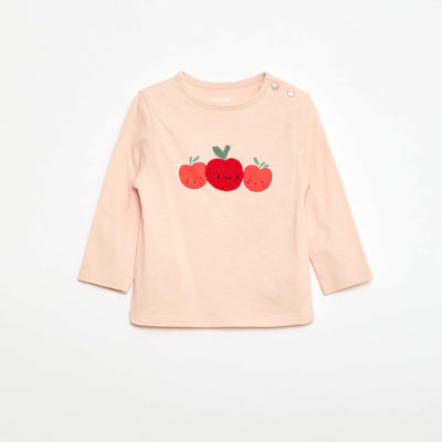Printed Novelty T-shirt PINK
