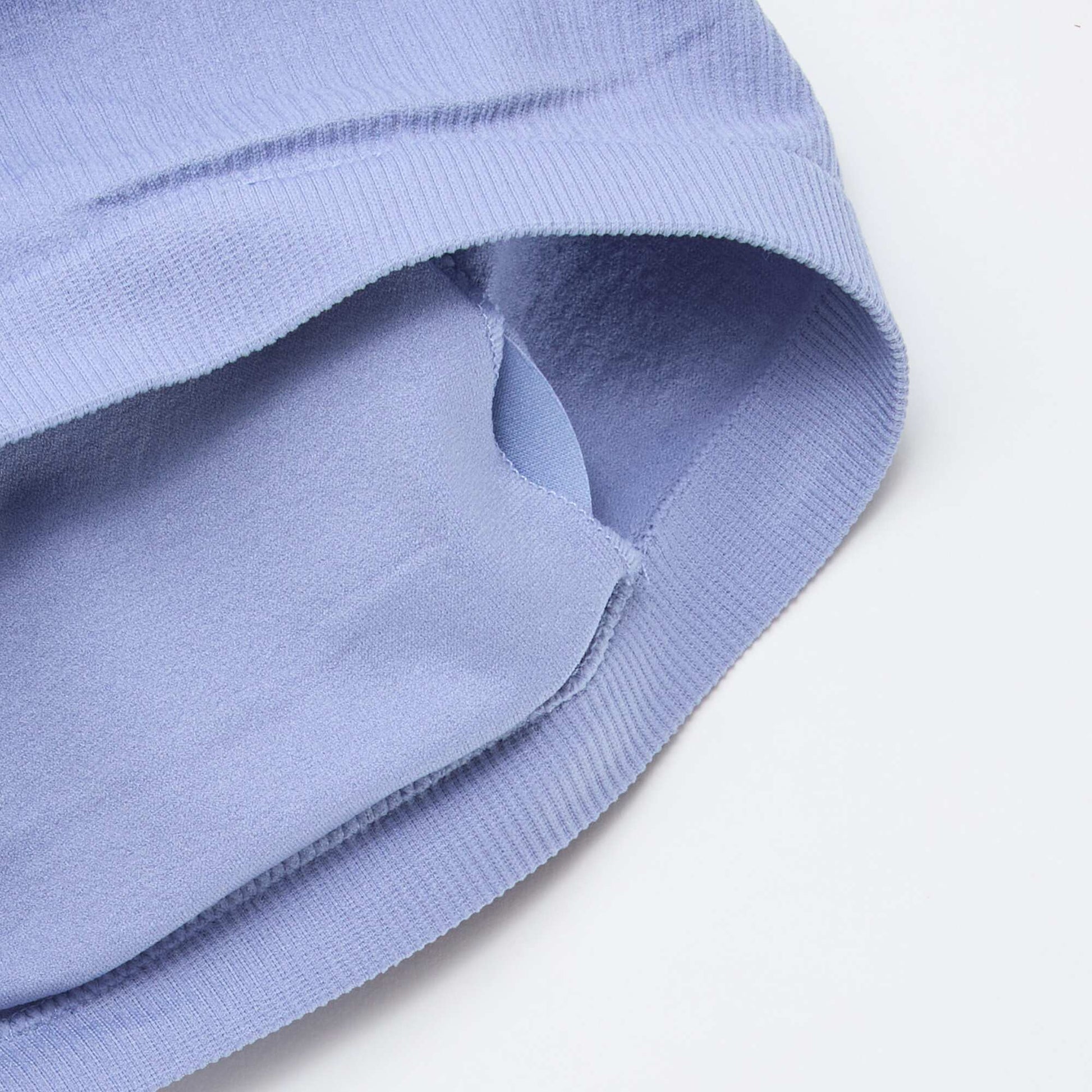 2-Pack Seamless Rib Bandeau Bras BLUE