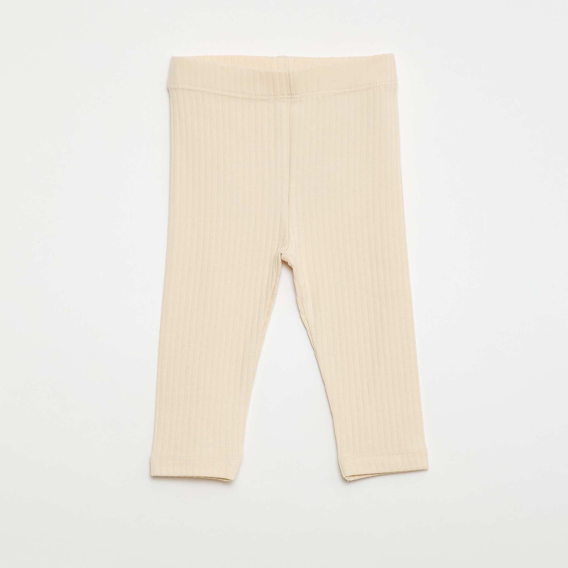 2-Pack Ribbed Leggings WHITE