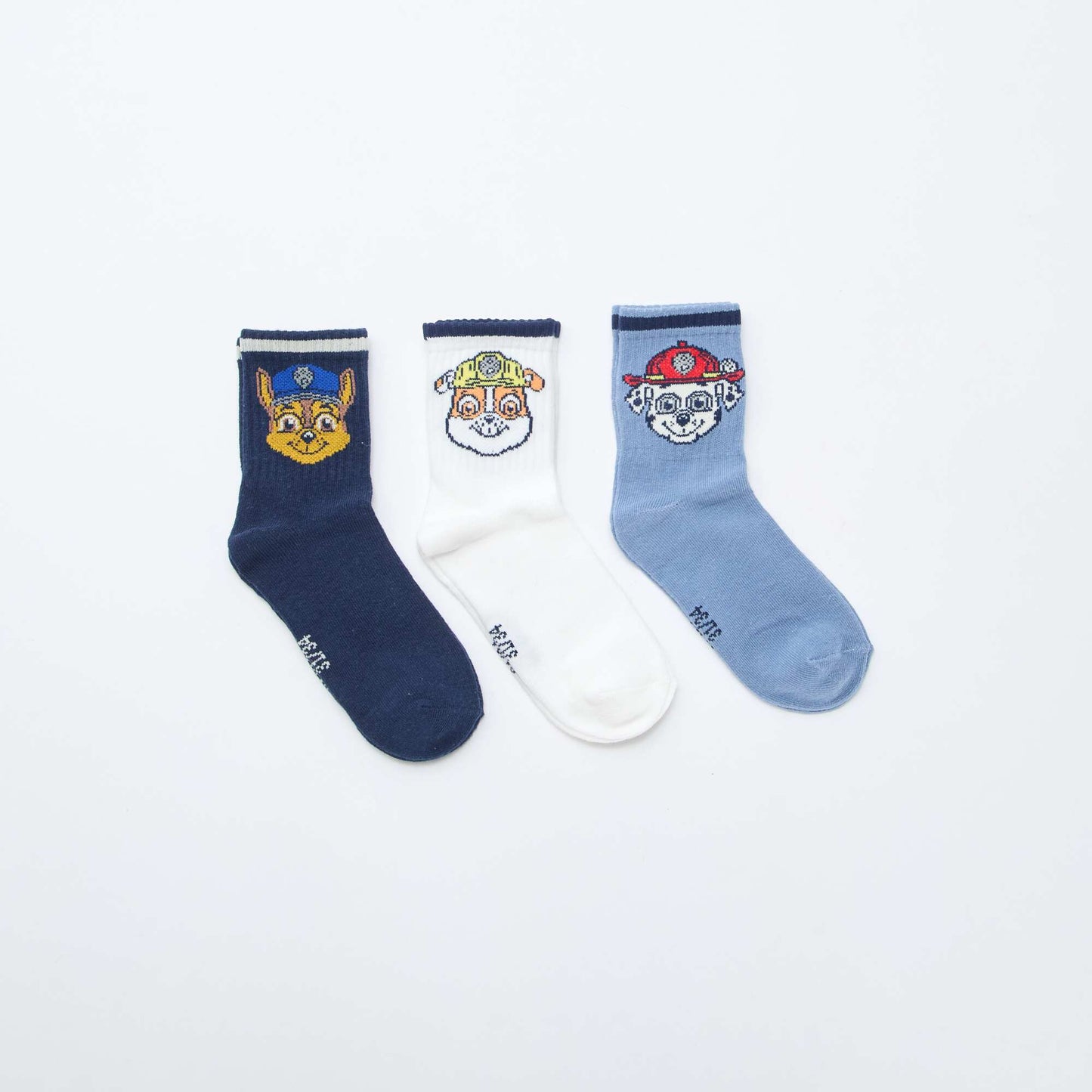 3-Pack 'Paw Patrol' Socks BLUE
