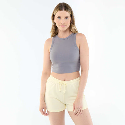 American Armhole Tank Top GREY