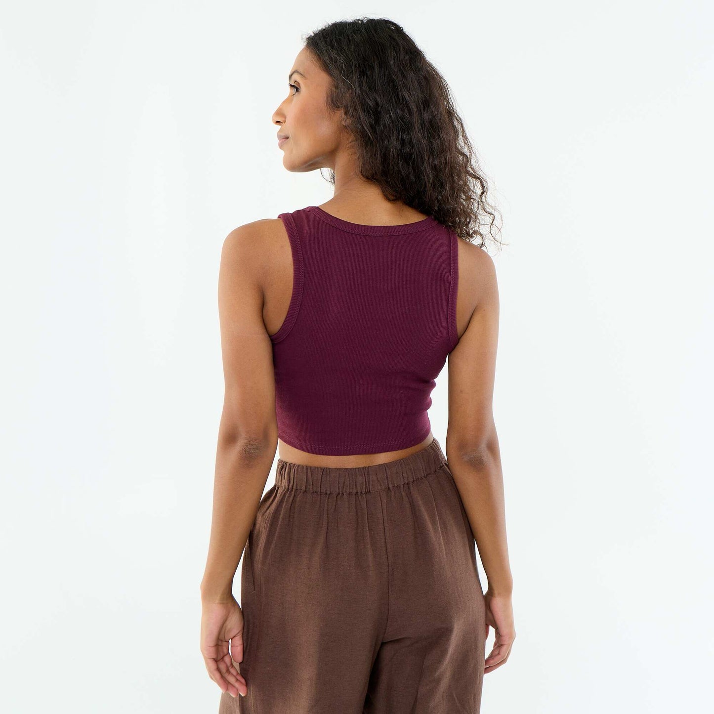 American Armhole Tank Top PINK