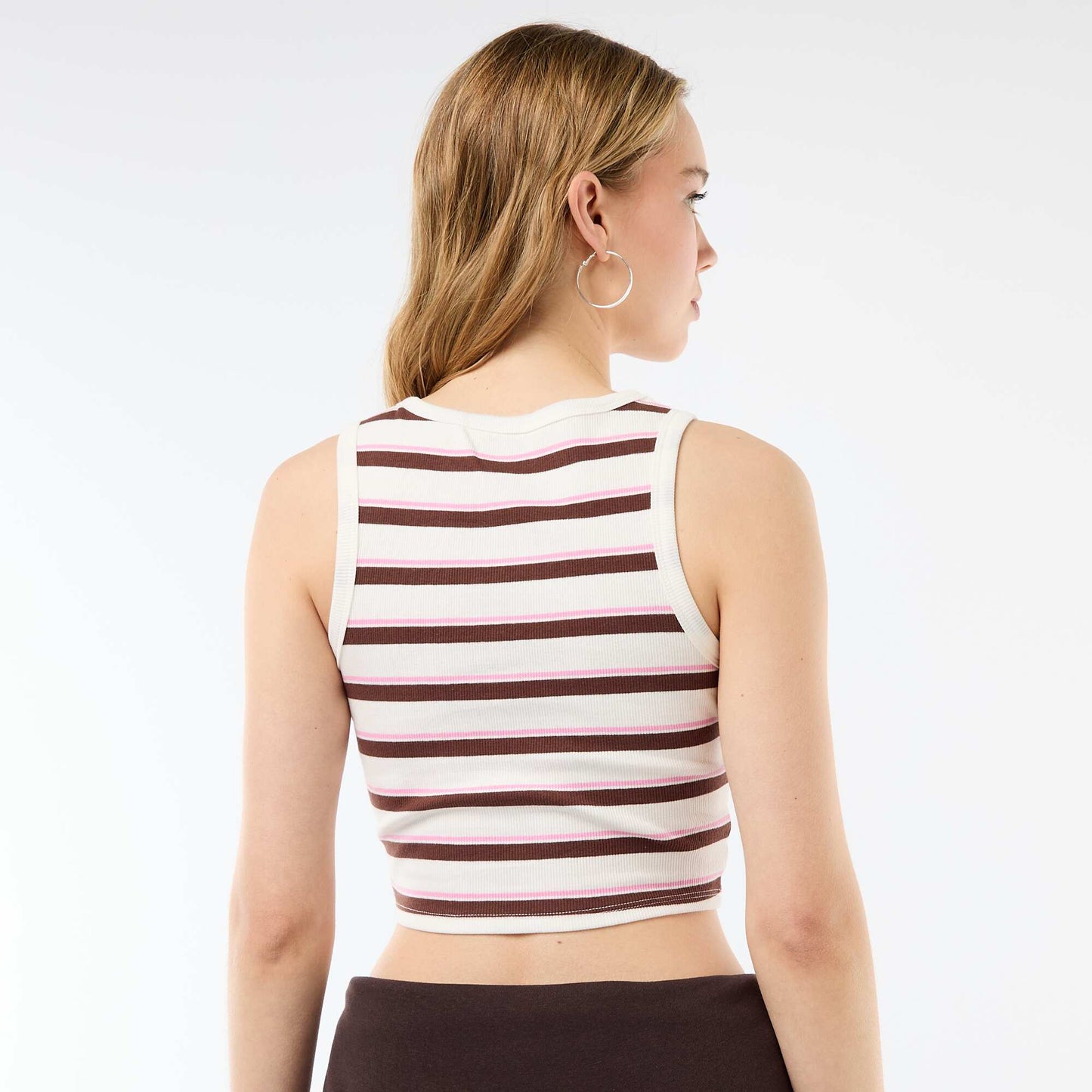 American Armhole Tank Top WHITE