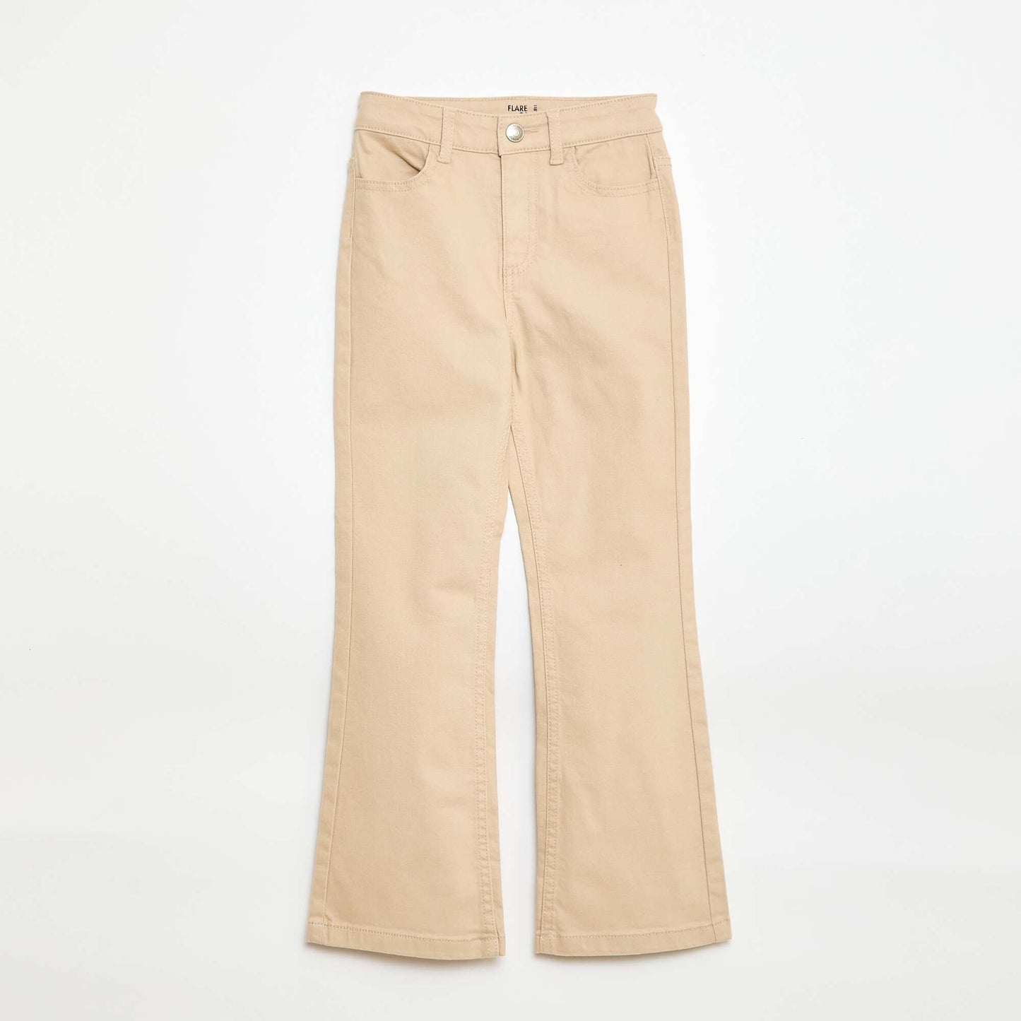 Classic flared jeans BEIGE