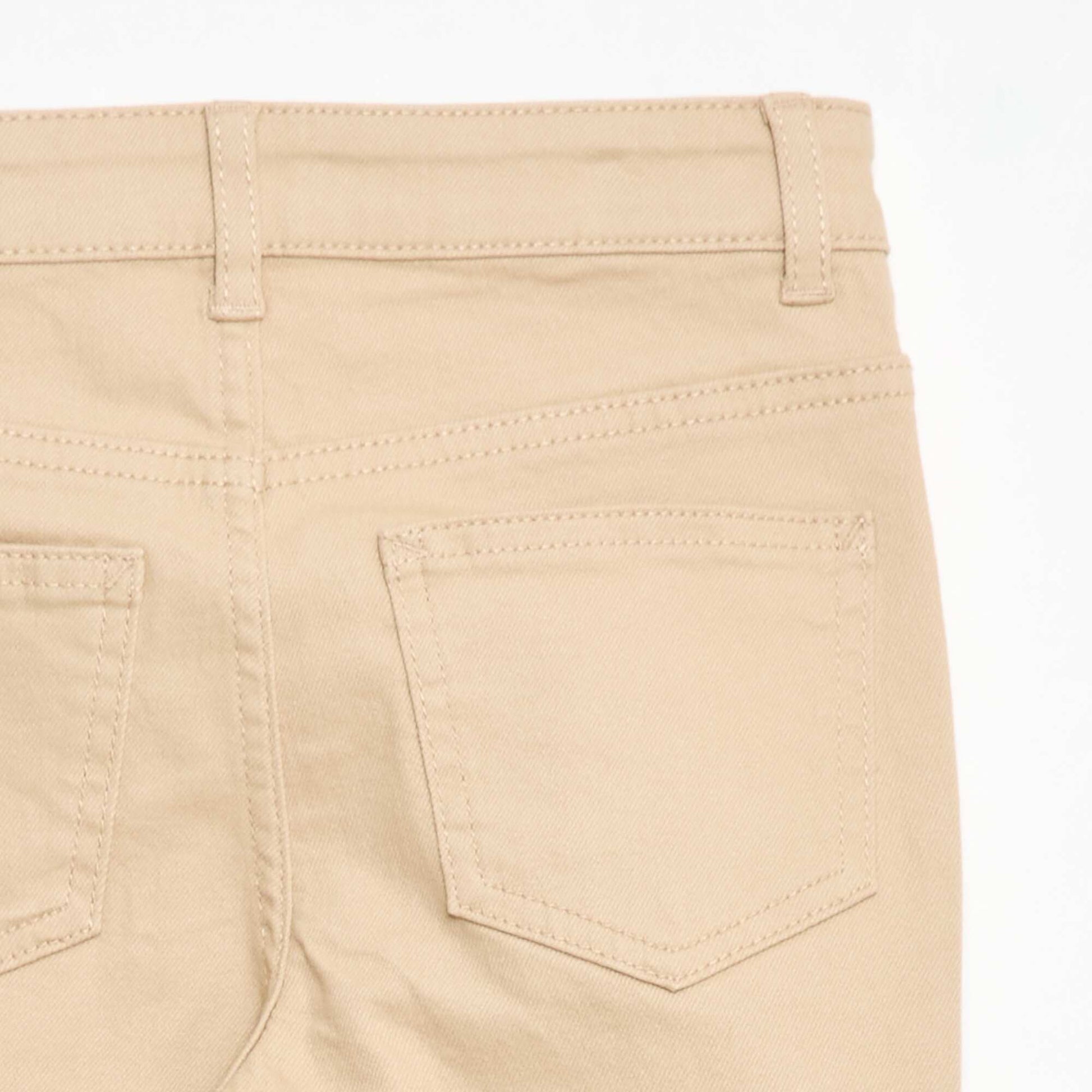 Classic flared jeans BEIGE