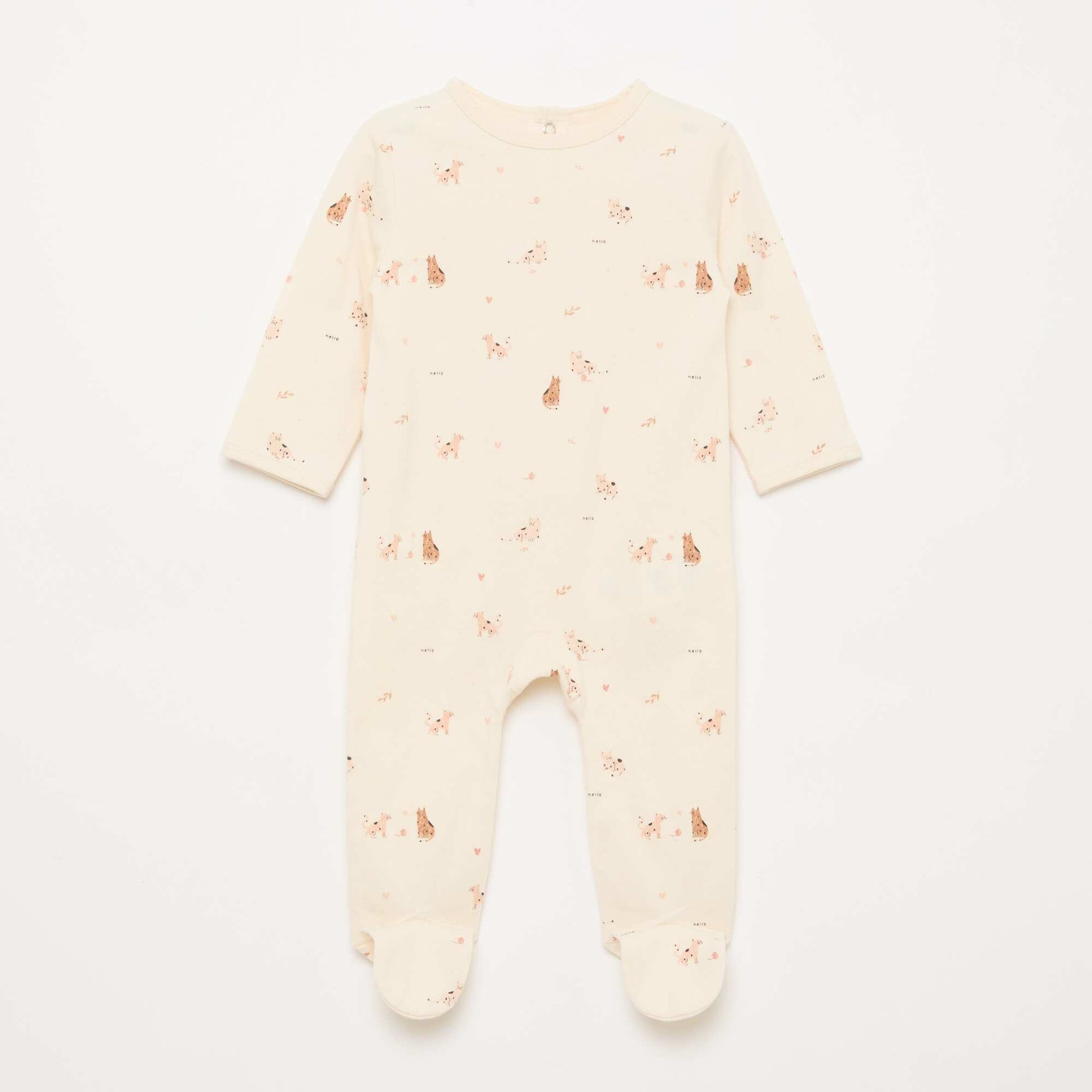 Sleepsuit Pyjama WHITE