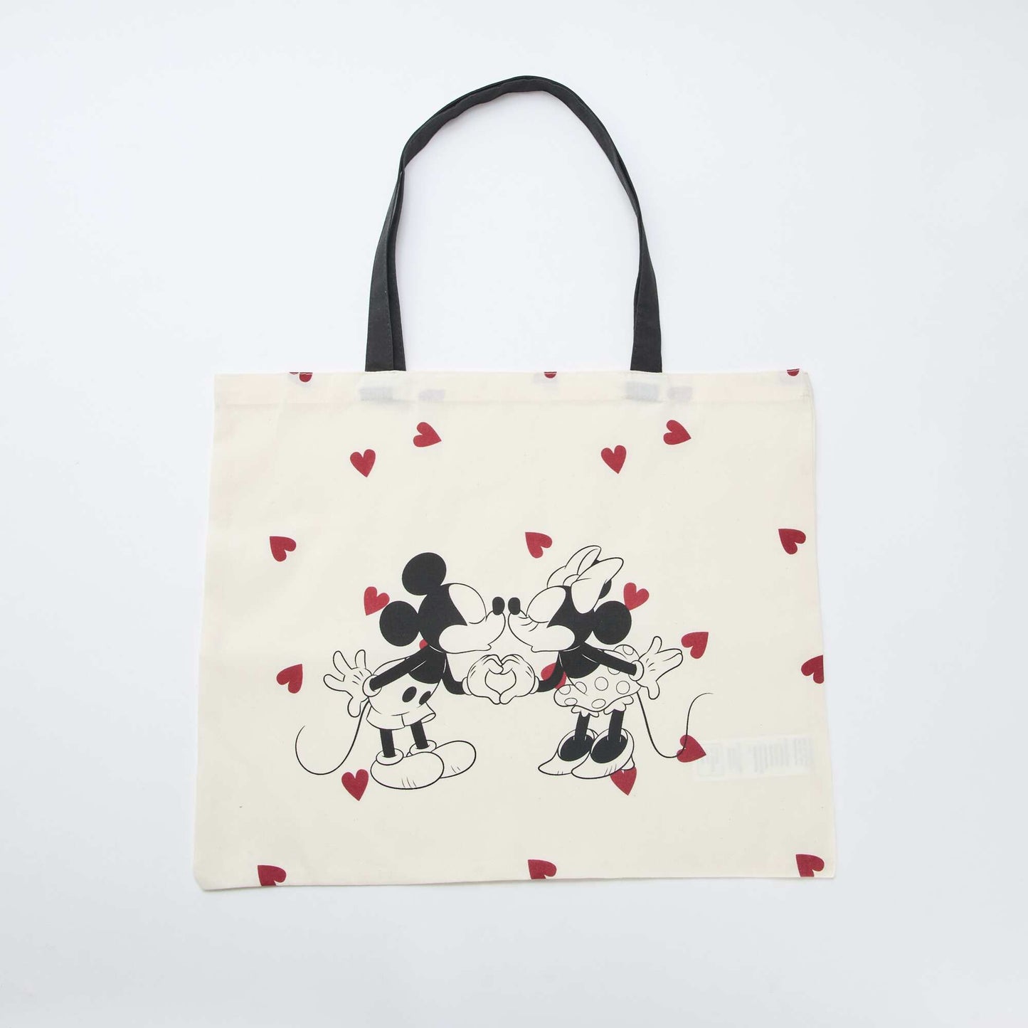 XL 'Simba' Fabric Tote Bag BEIGE